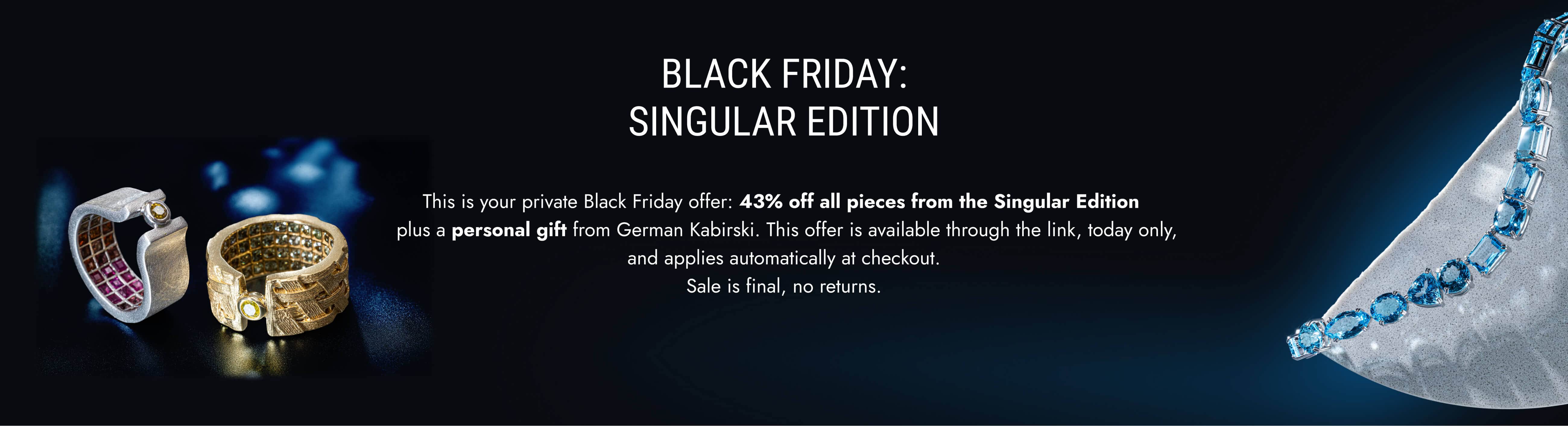 black friday singular event by german kabirski