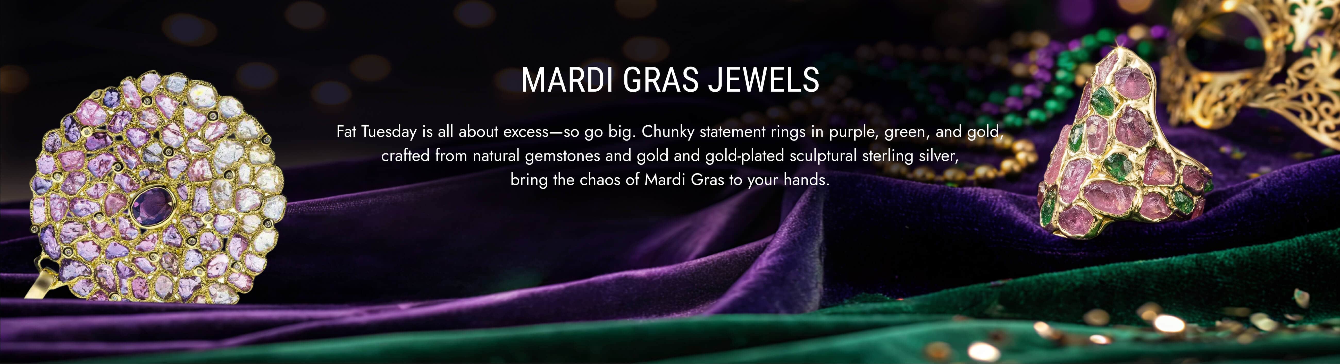 mardi gras jewelry by german kabirski