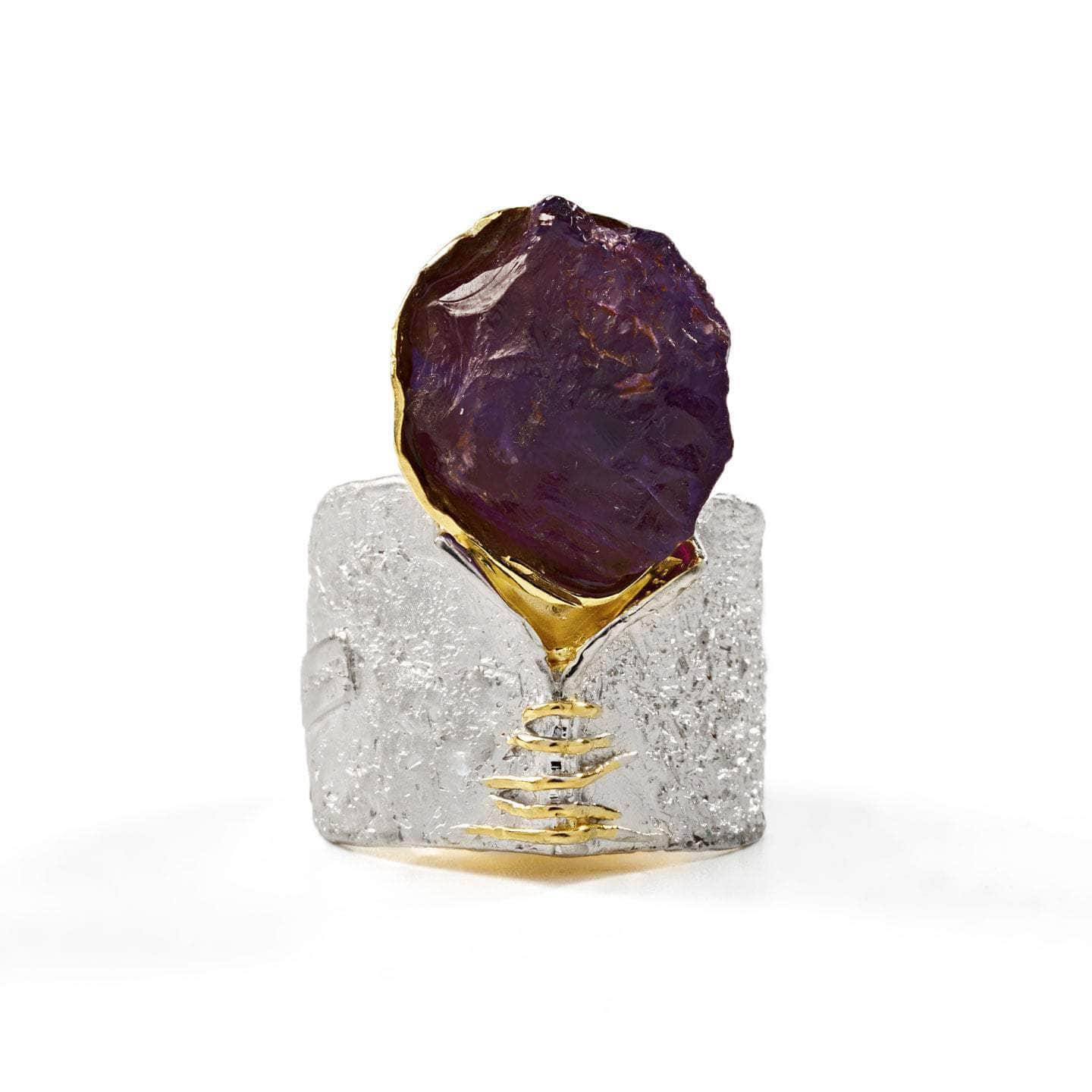 Corliss Amethyst Rough Ring GERMAN KABIRSKI