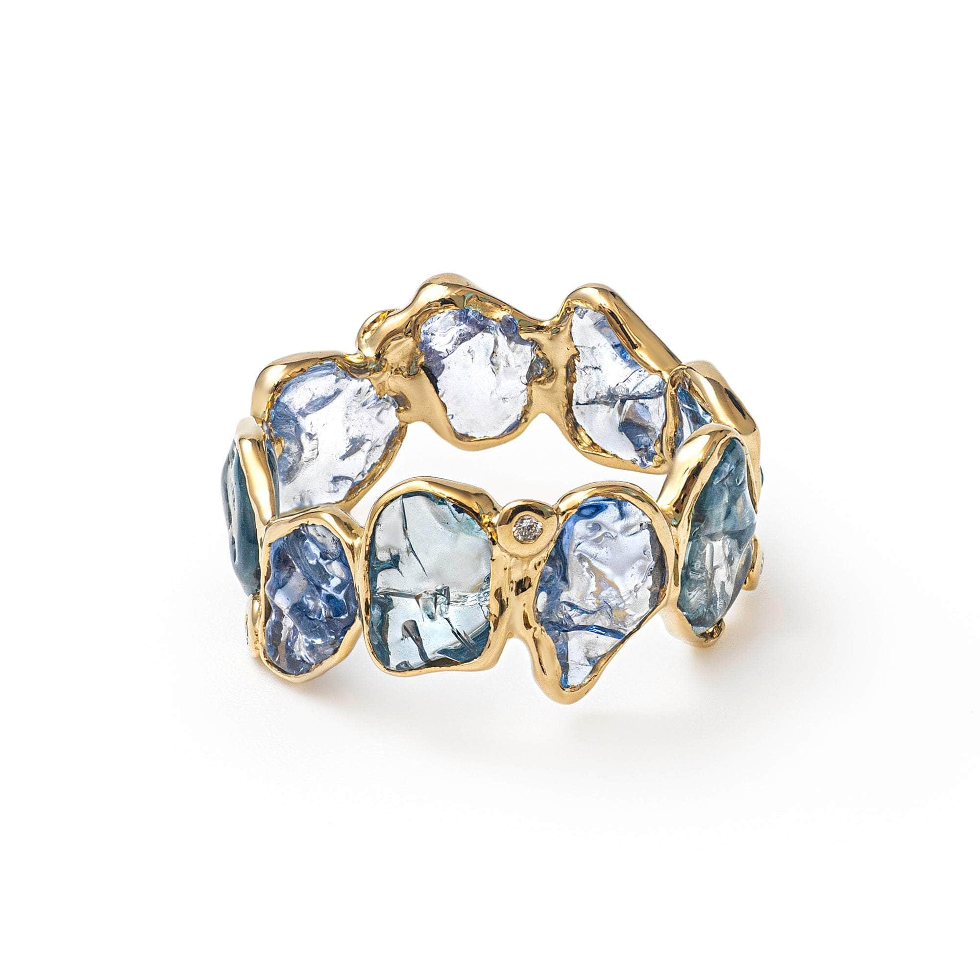 Cyrus Sapphire and Diamond Ring GERMAN KABIRSKI