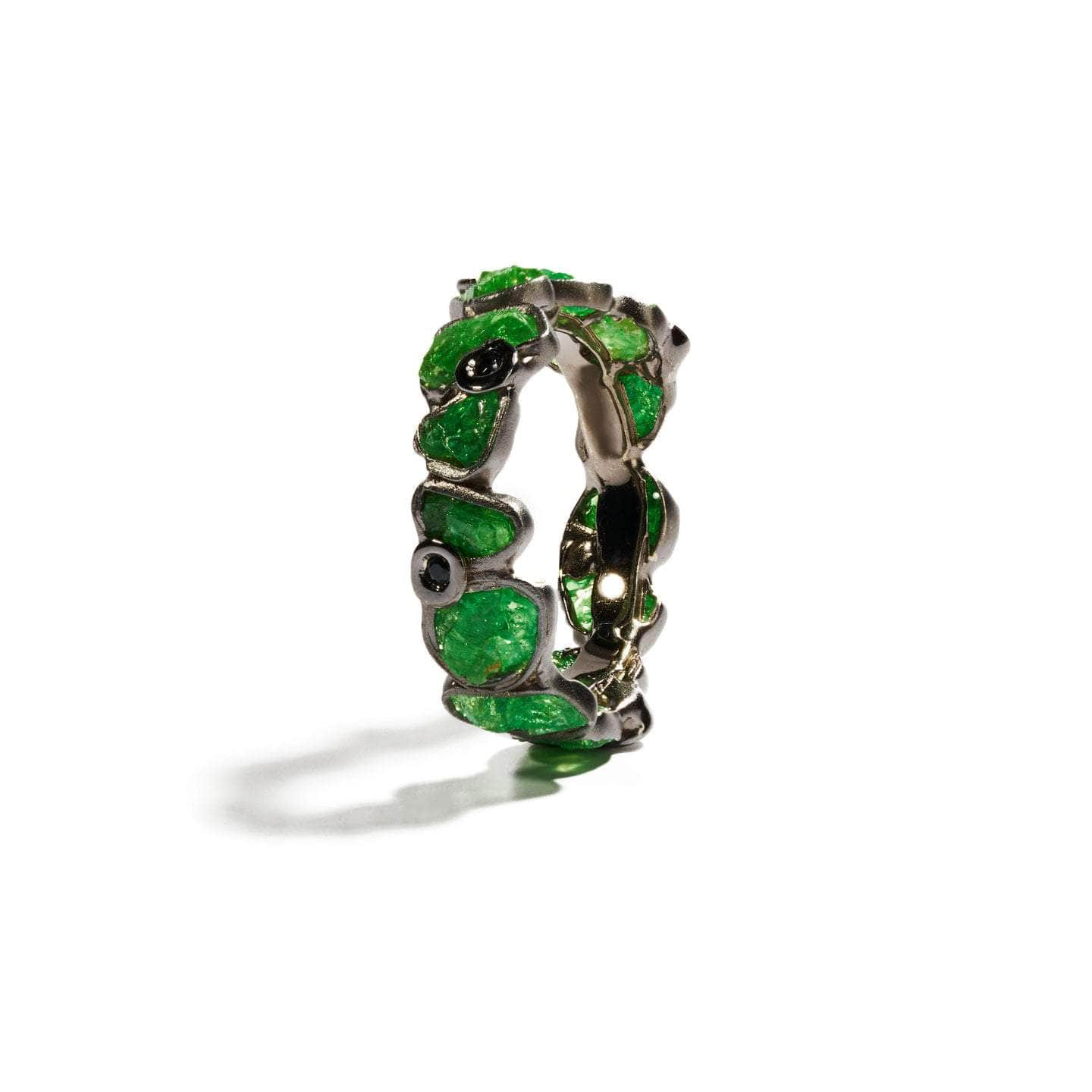 Delos Tsavorite and Spinel Ring GERMAN KABIRSKI