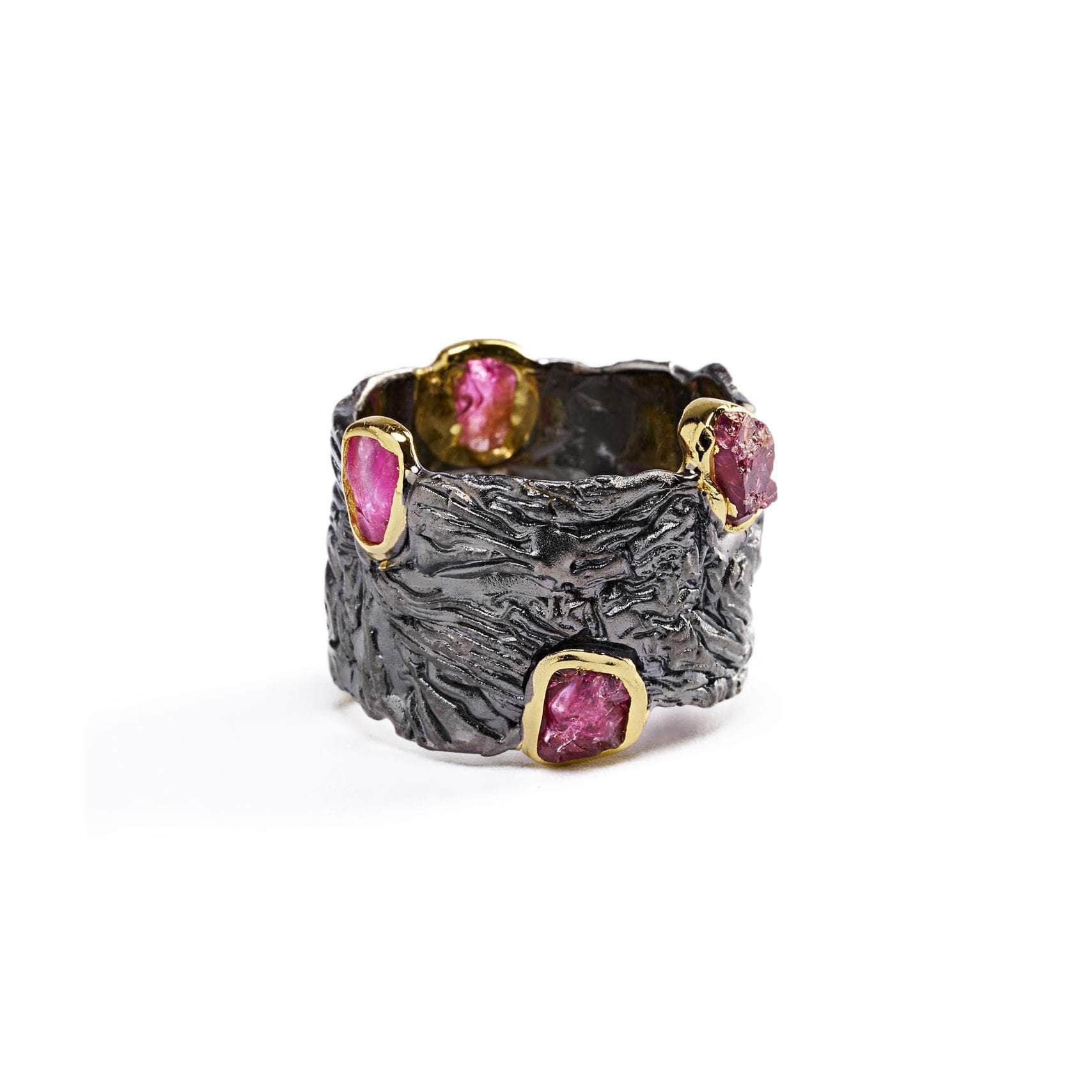 Devill Garnet Rough Ring GERMAN KABIRSKI