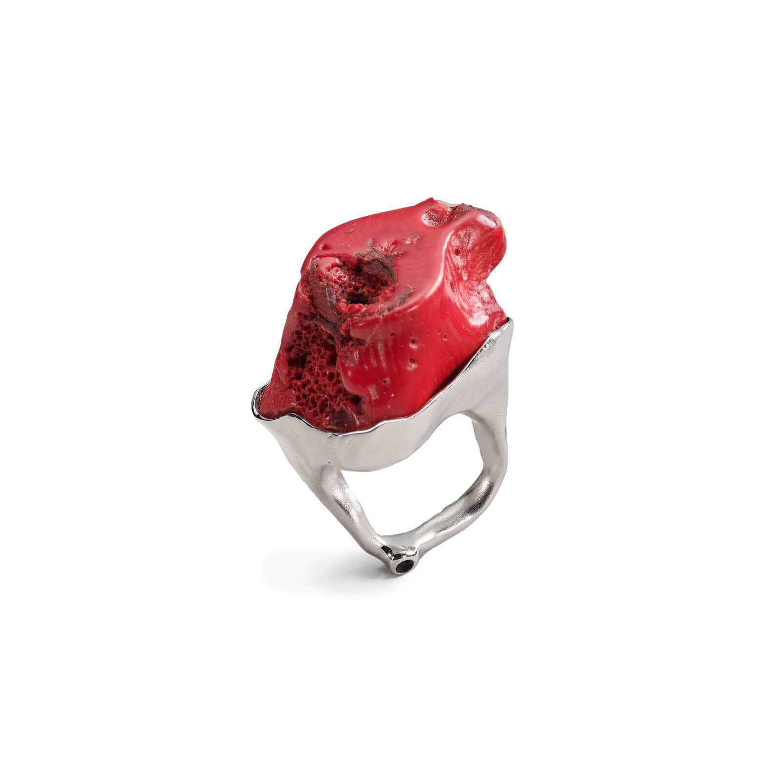 Eidl Coral Ring GERMAN KABIRSKI