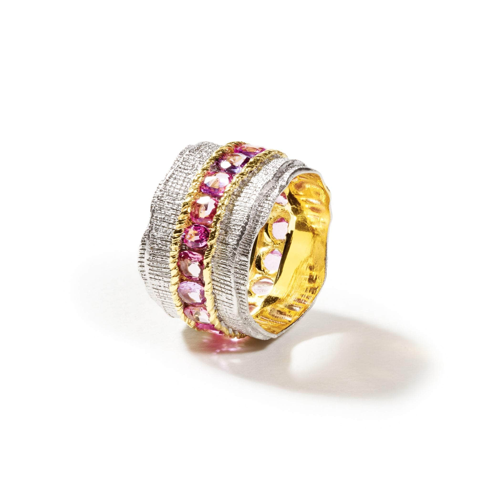 Calix Pink Sapphire Ring GERMAN KABIRSKI