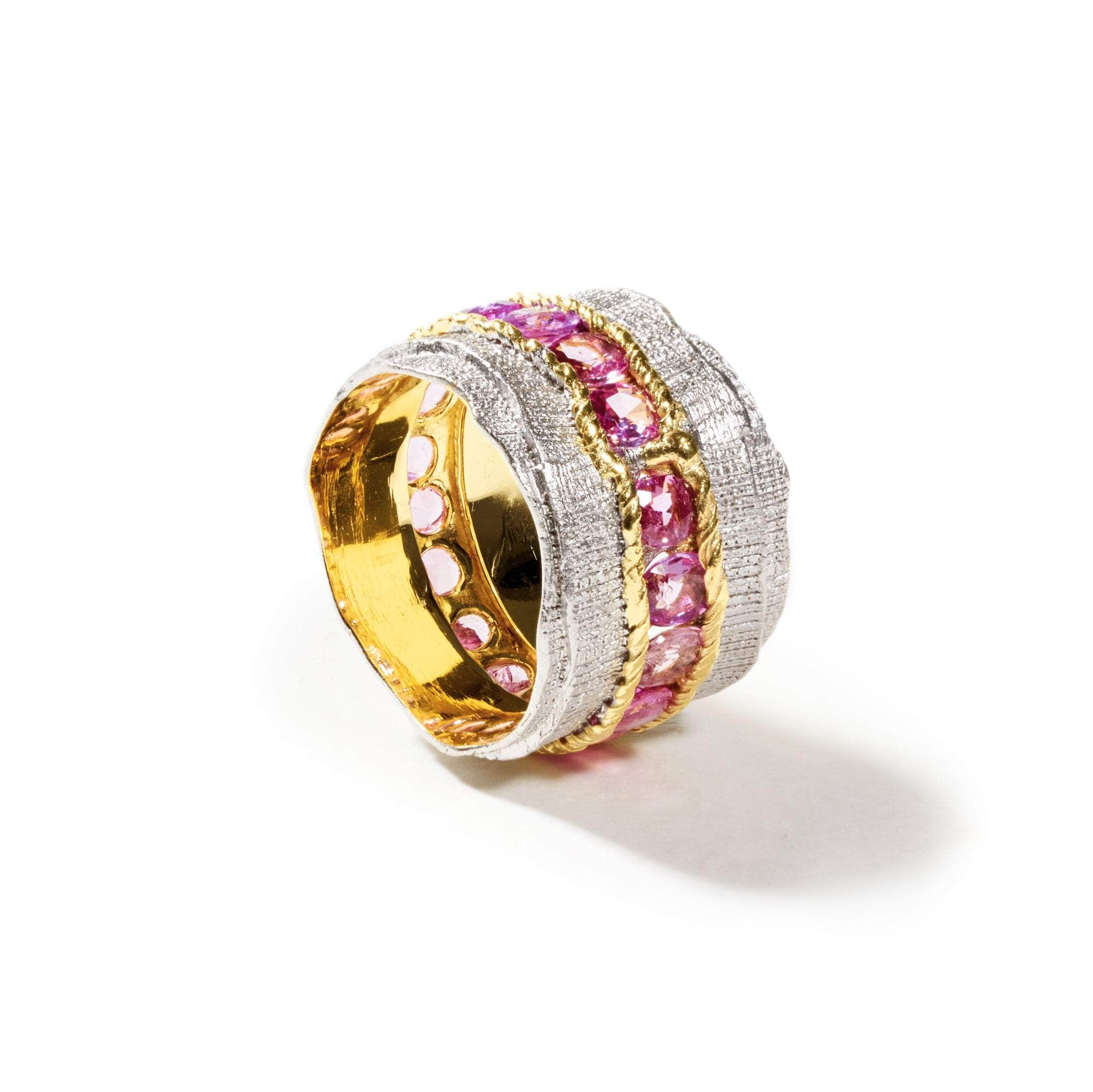 Calix Pink Sapphire Ring GERMAN KABIRSKI