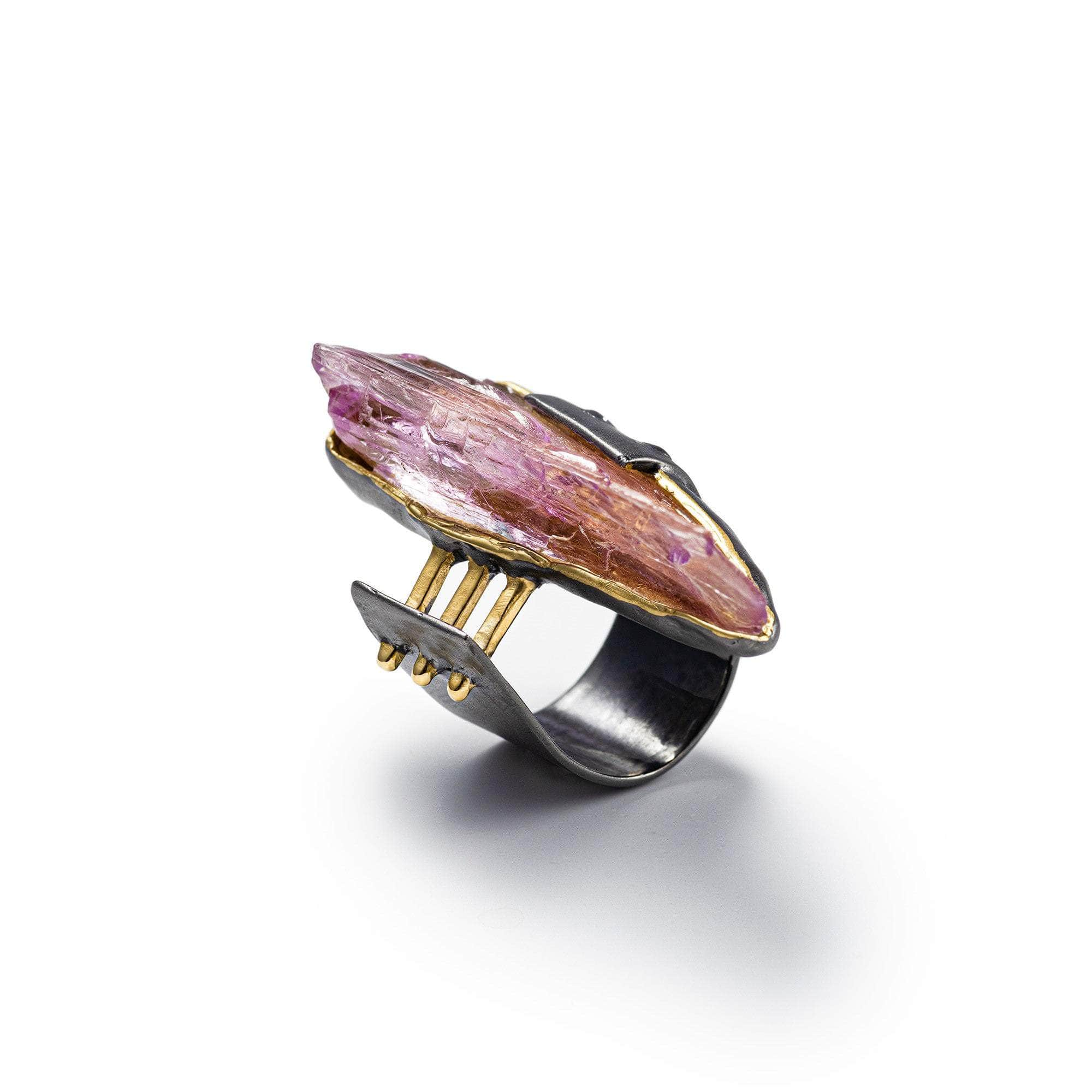 Stein Amethyst Slice Ring GERMAN KABIRSKI