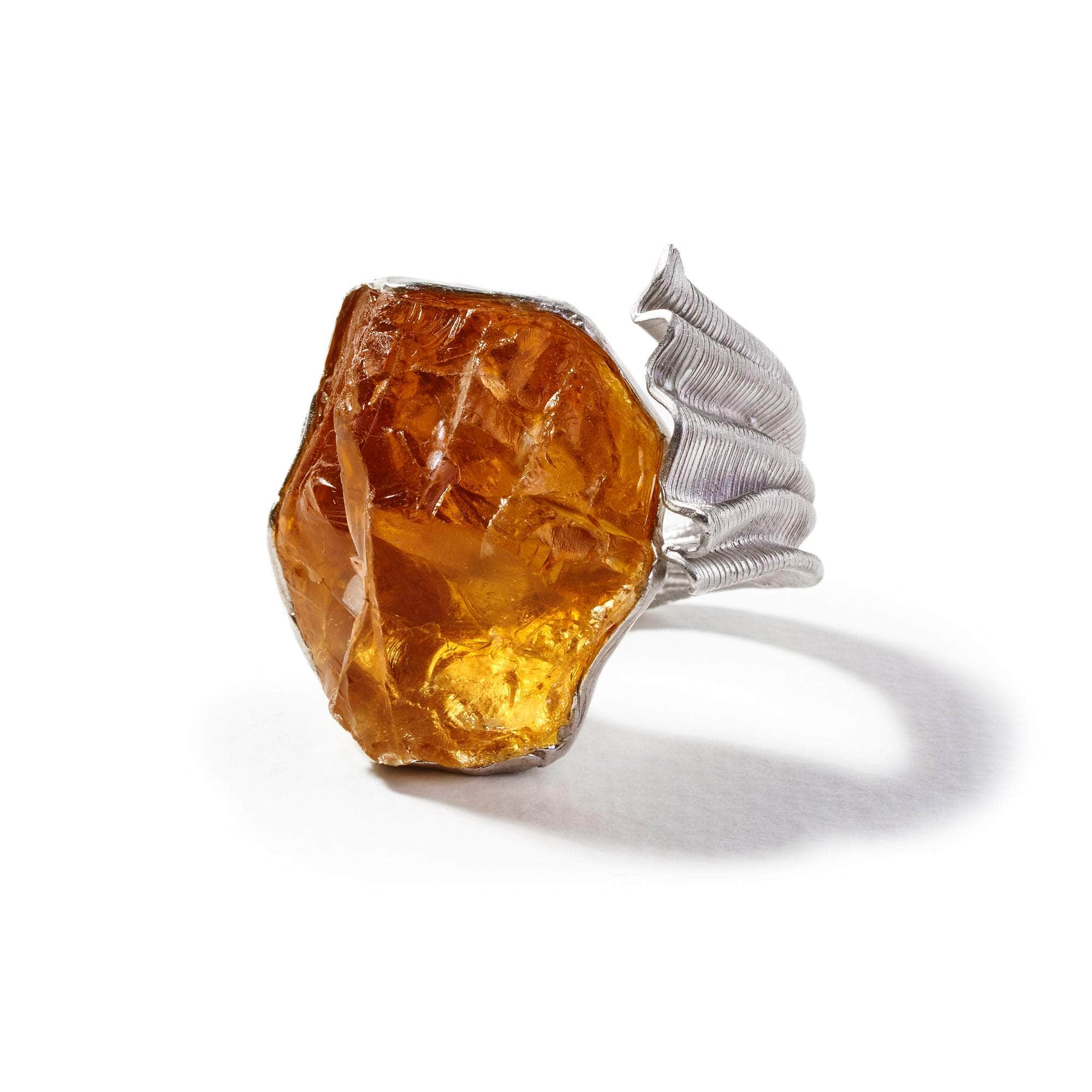 Eos Rough Citrine Ring GERMAN KABIRSKI