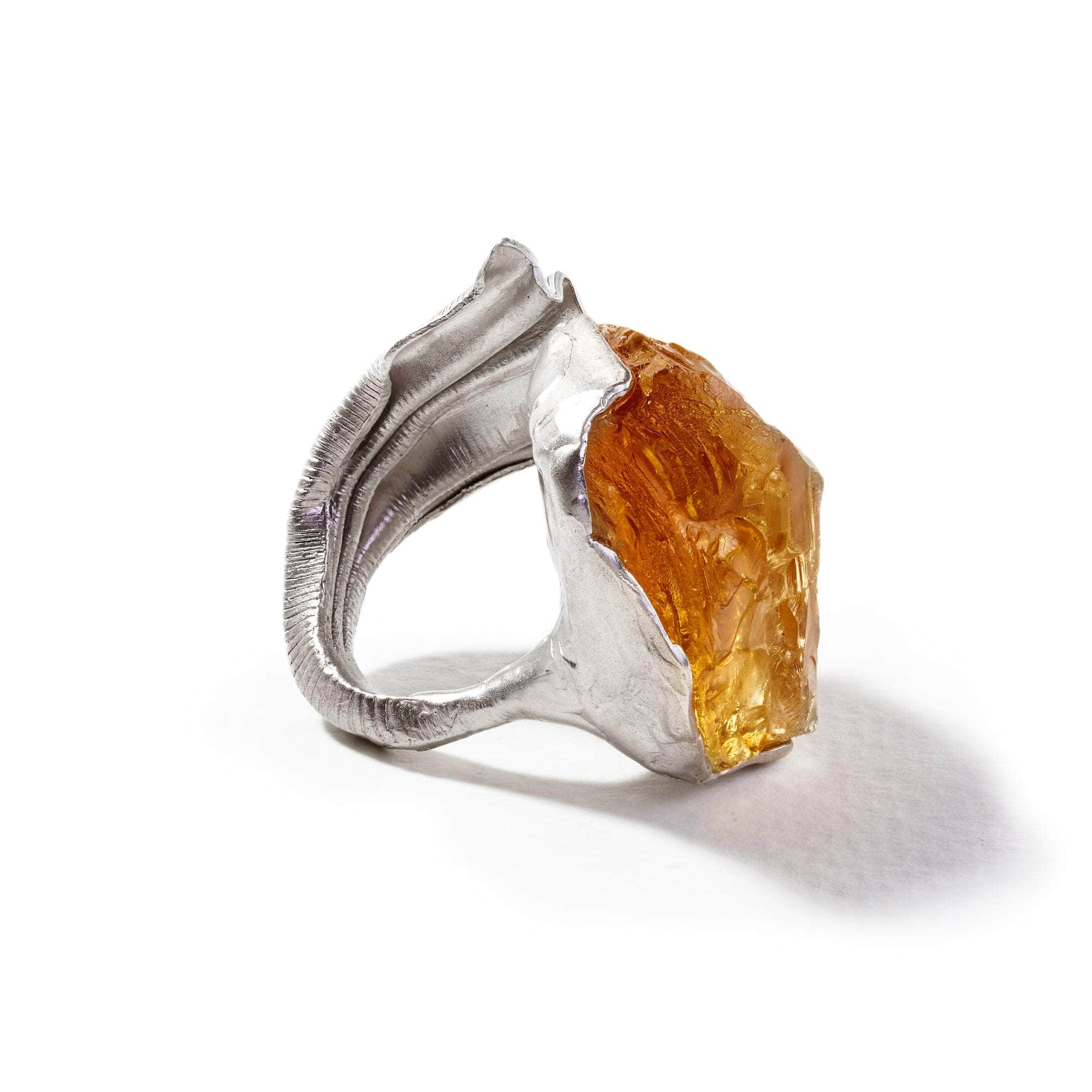 Eos Rough Citrine Ring GERMAN KABIRSKI