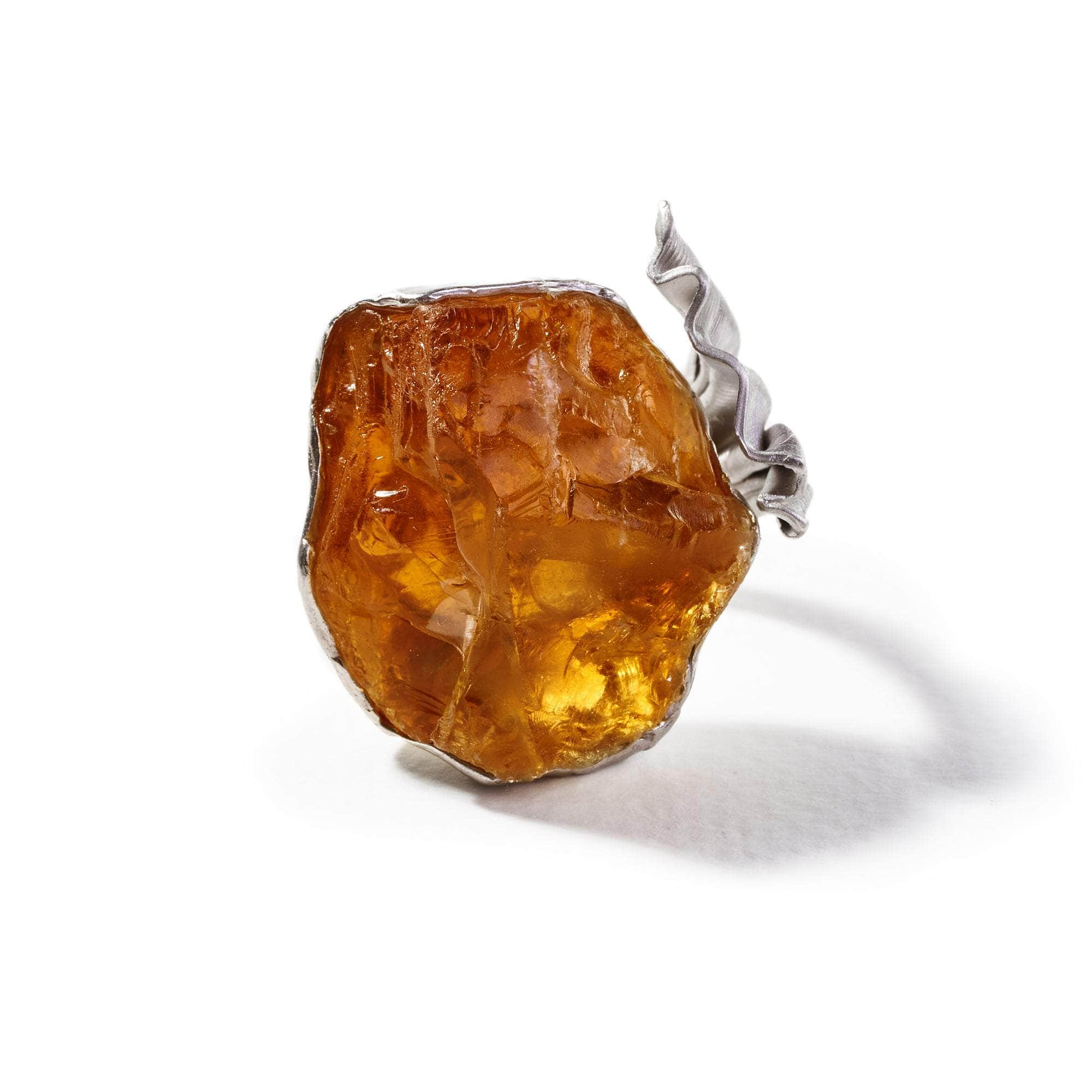 Eos Rough Citrine Ring GERMAN KABIRSKI