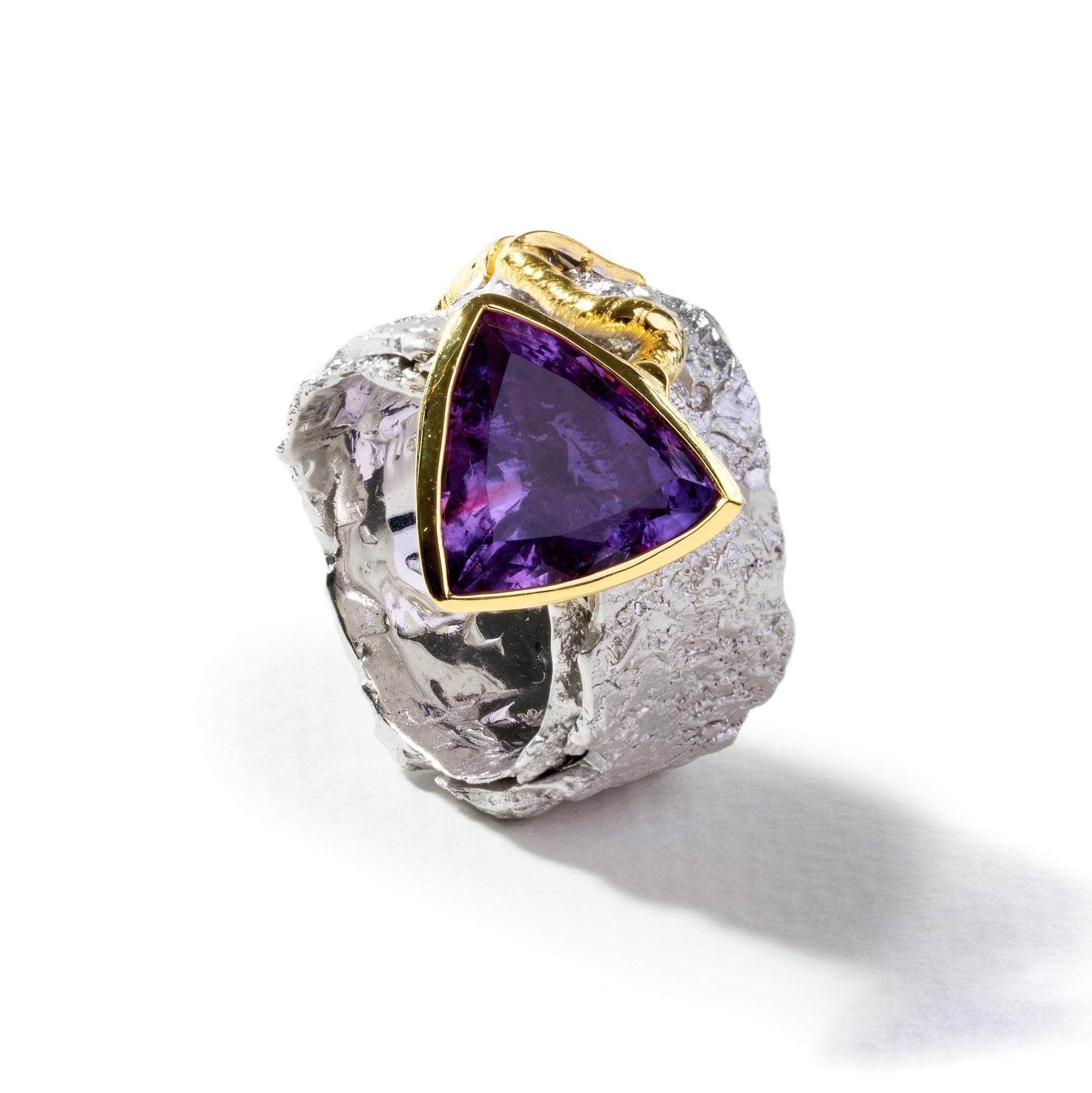 Geel Amethyst Ring GERMAN KABIRSKI