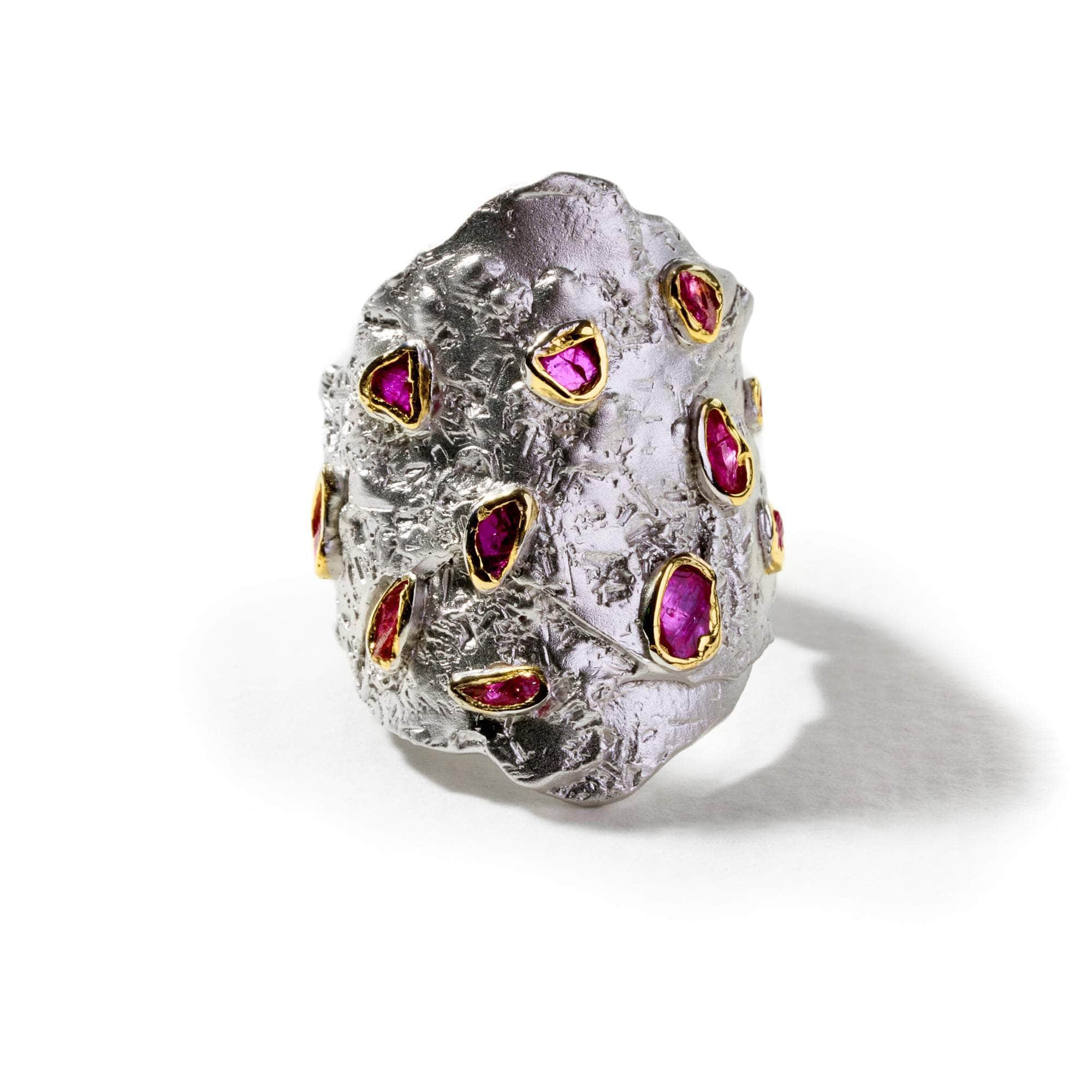 Akkon Rough Ruby Ring GERMAN KABIRSKI