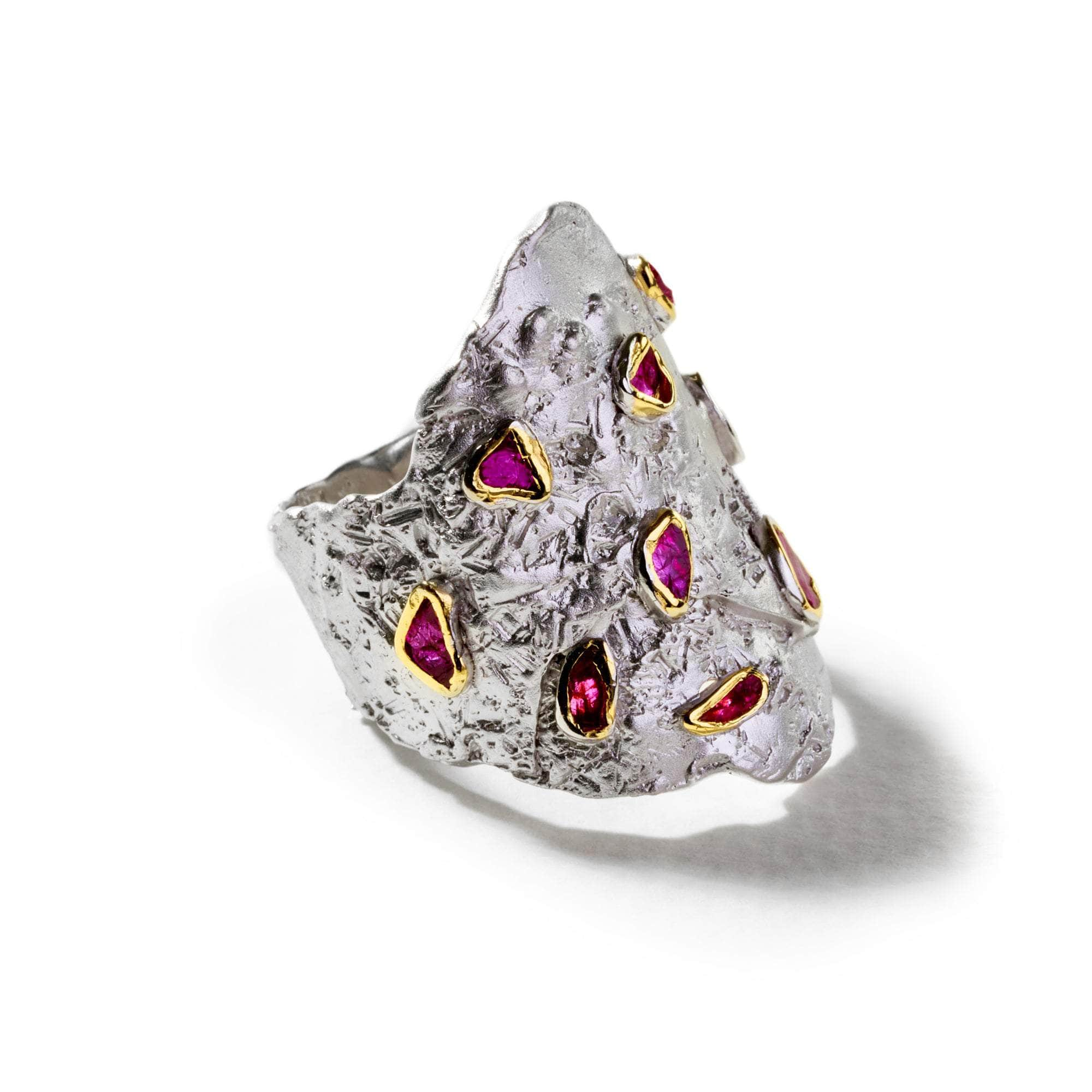 Akkon Rough Ruby Ring GERMAN KABIRSKI