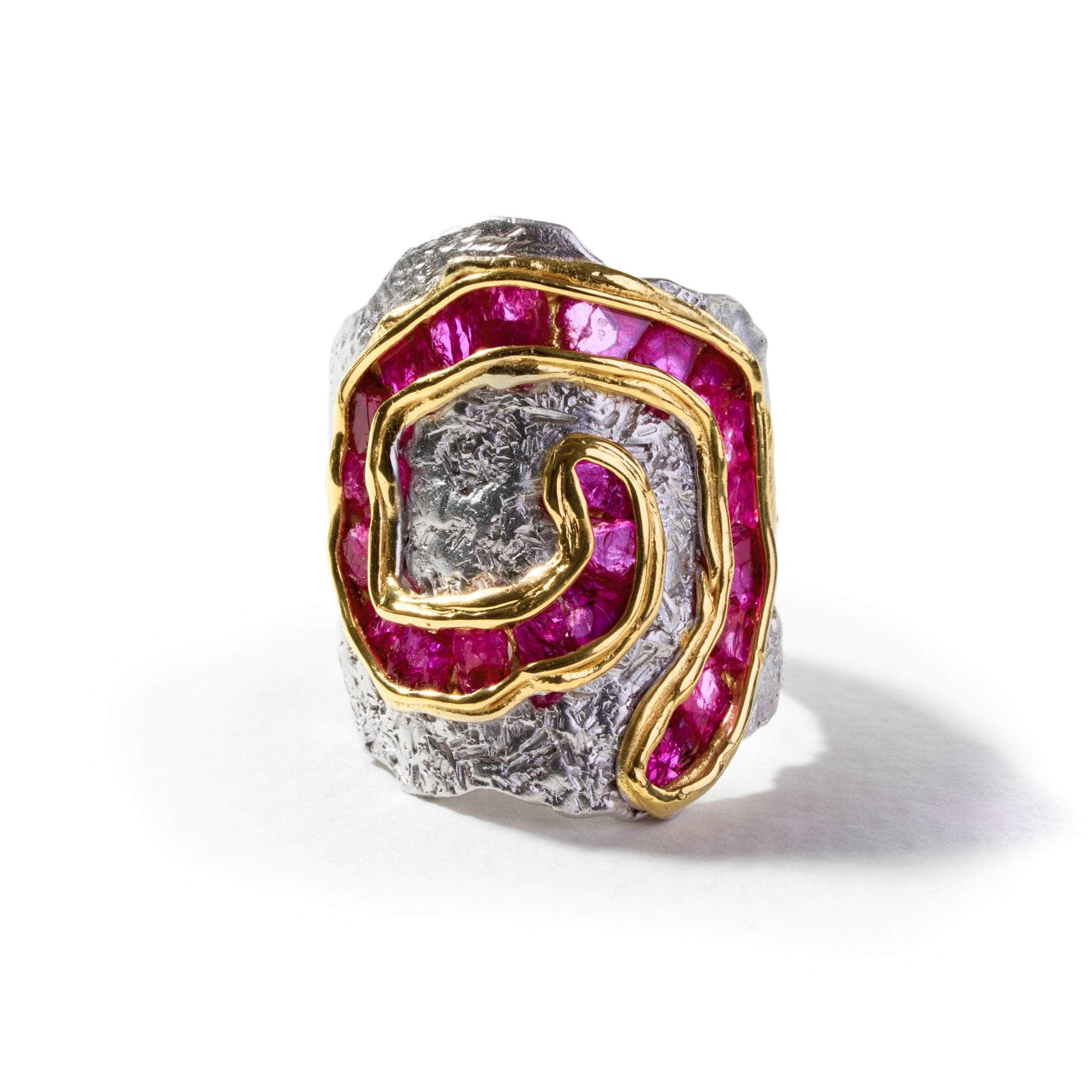 Vif Rough Ruby Ring GERMAN KABIRSKI