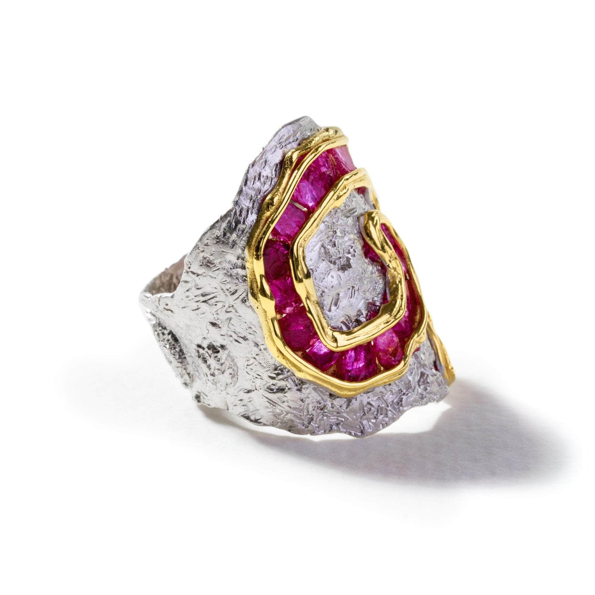 Vif Rough Ruby Ring GERMAN KABIRSKI