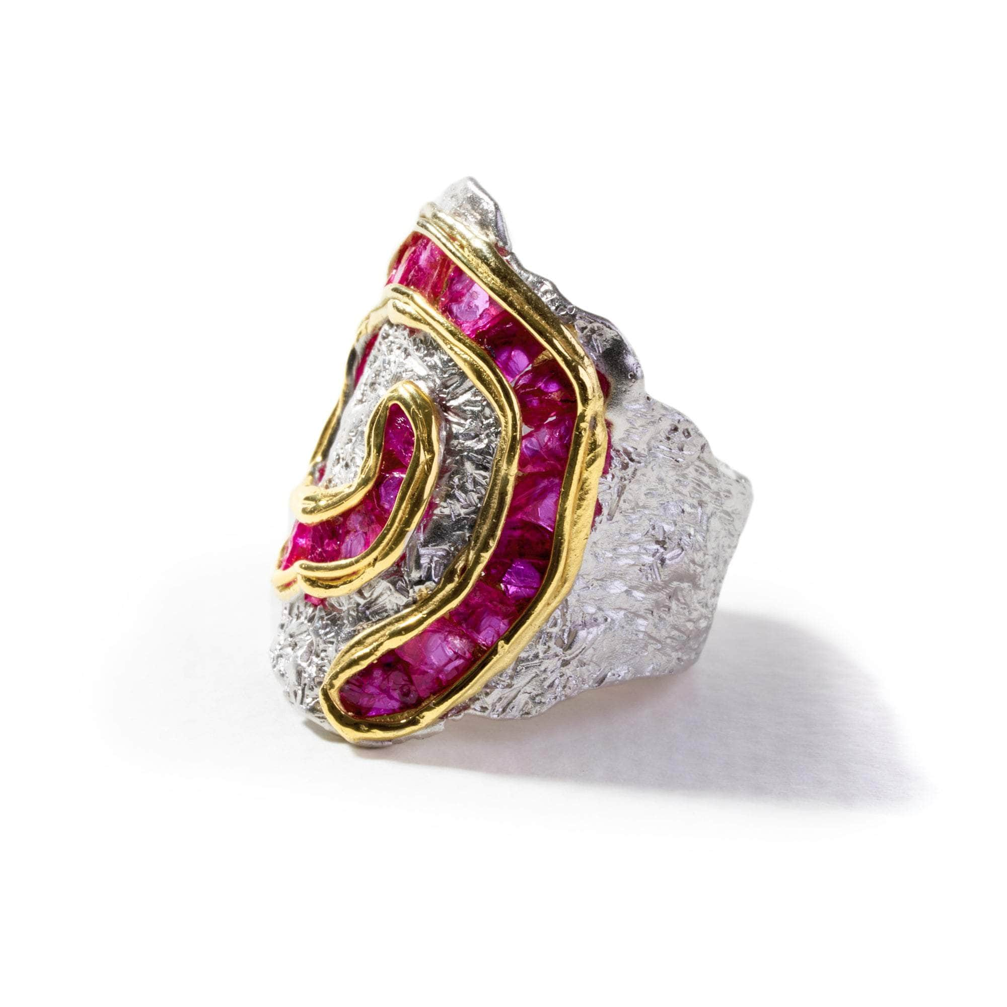 Vif Rough Ruby Ring GERMAN KABIRSKI