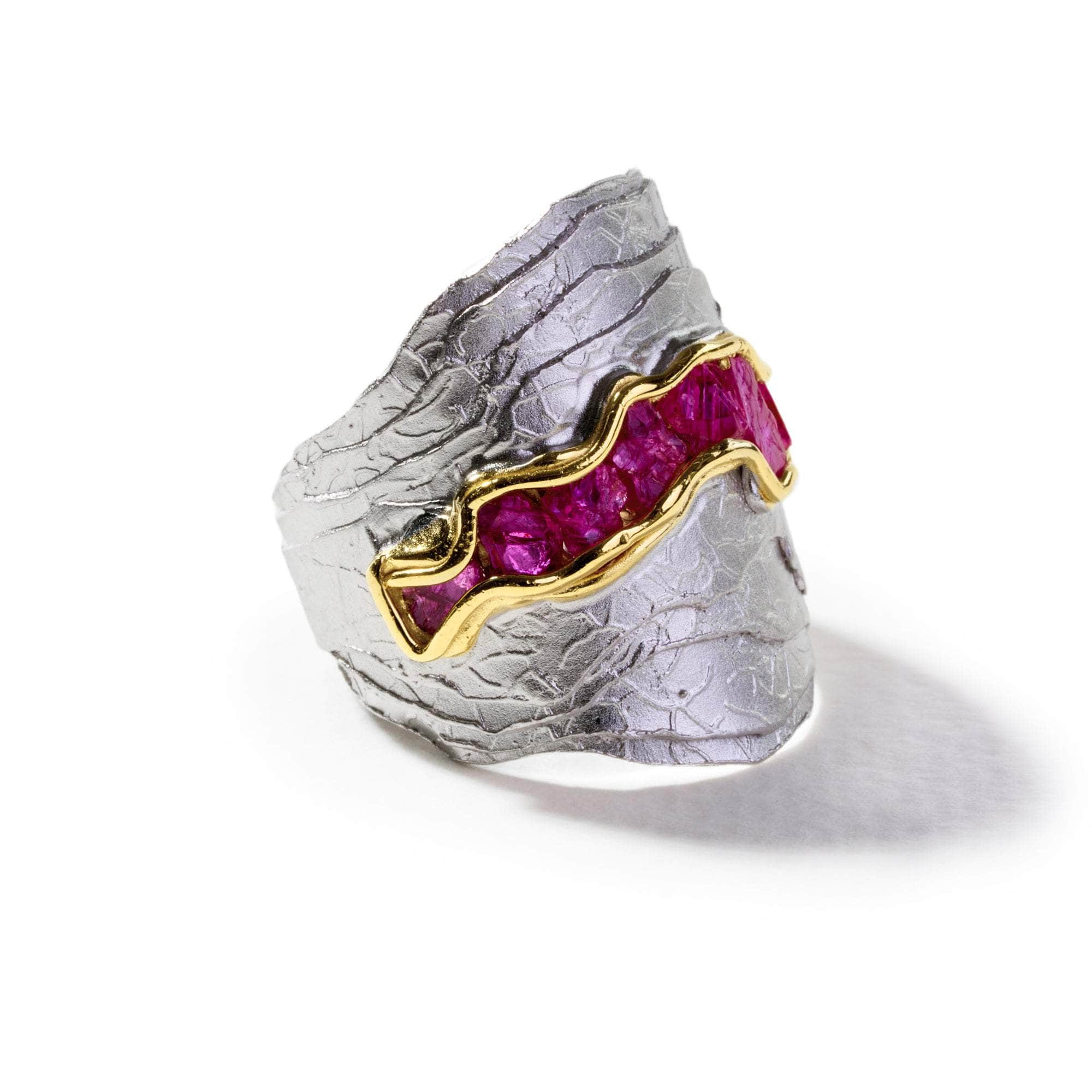 Geal Rough Ruby Ring GERMAN KABIRSKI