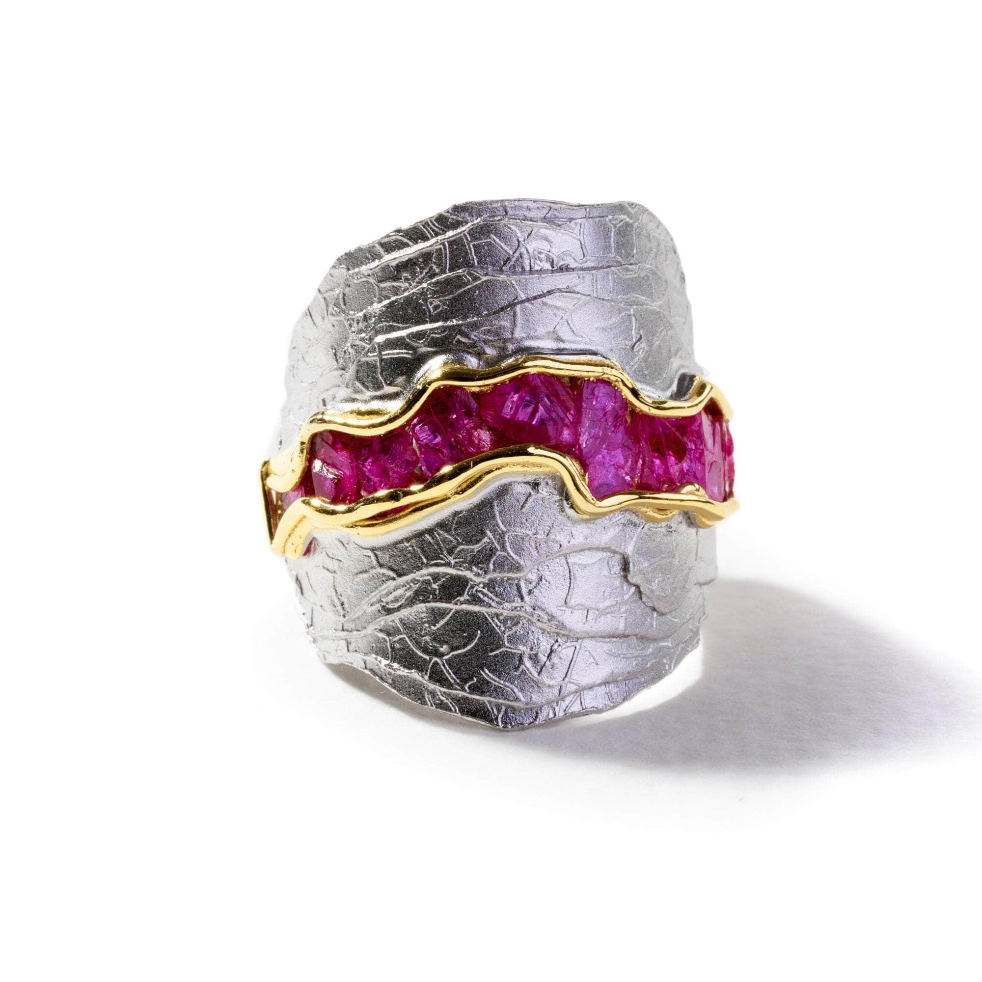 Geal Rough Ruby Ring GERMAN KABIRSKI