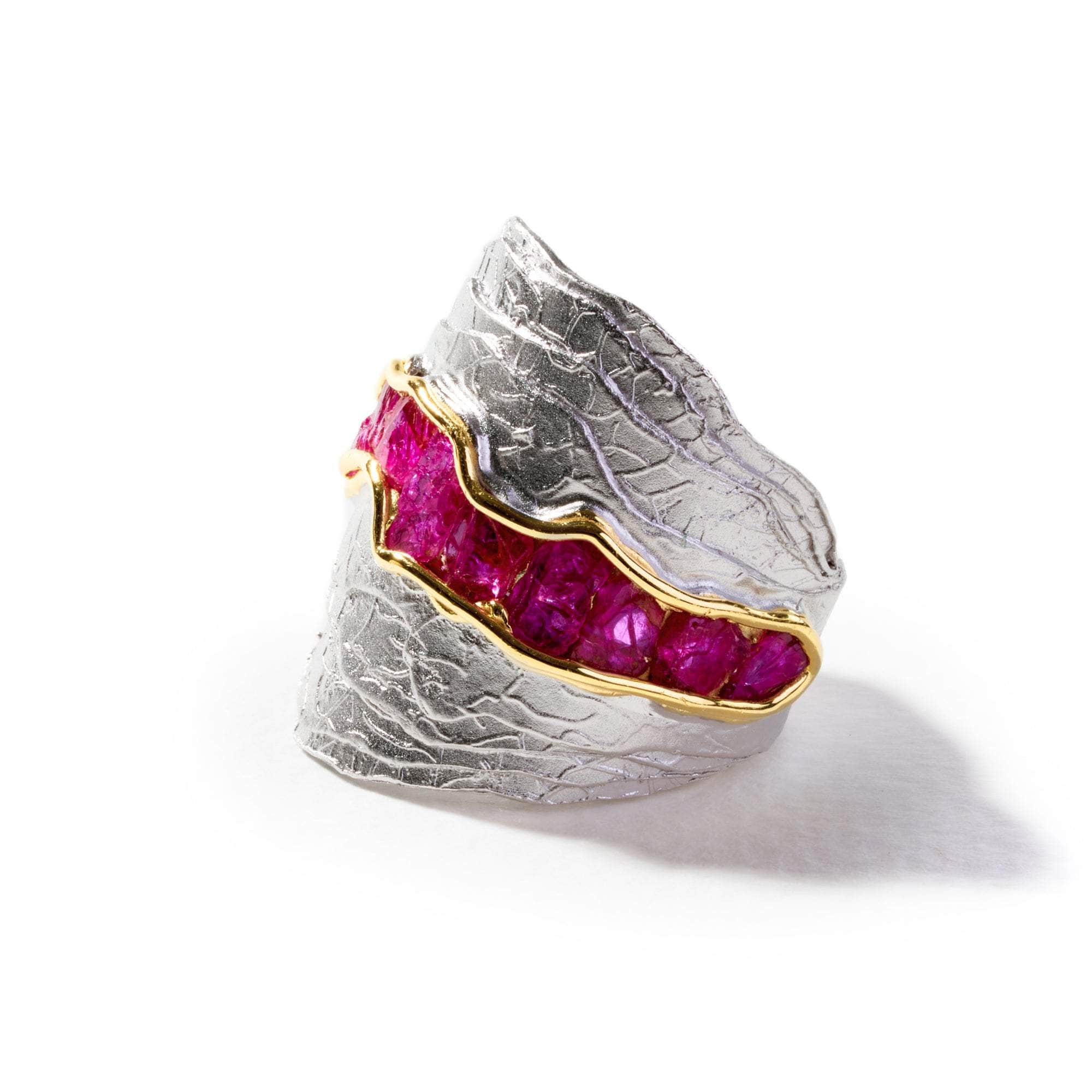 Geal Rough Ruby Ring GERMAN KABIRSKI