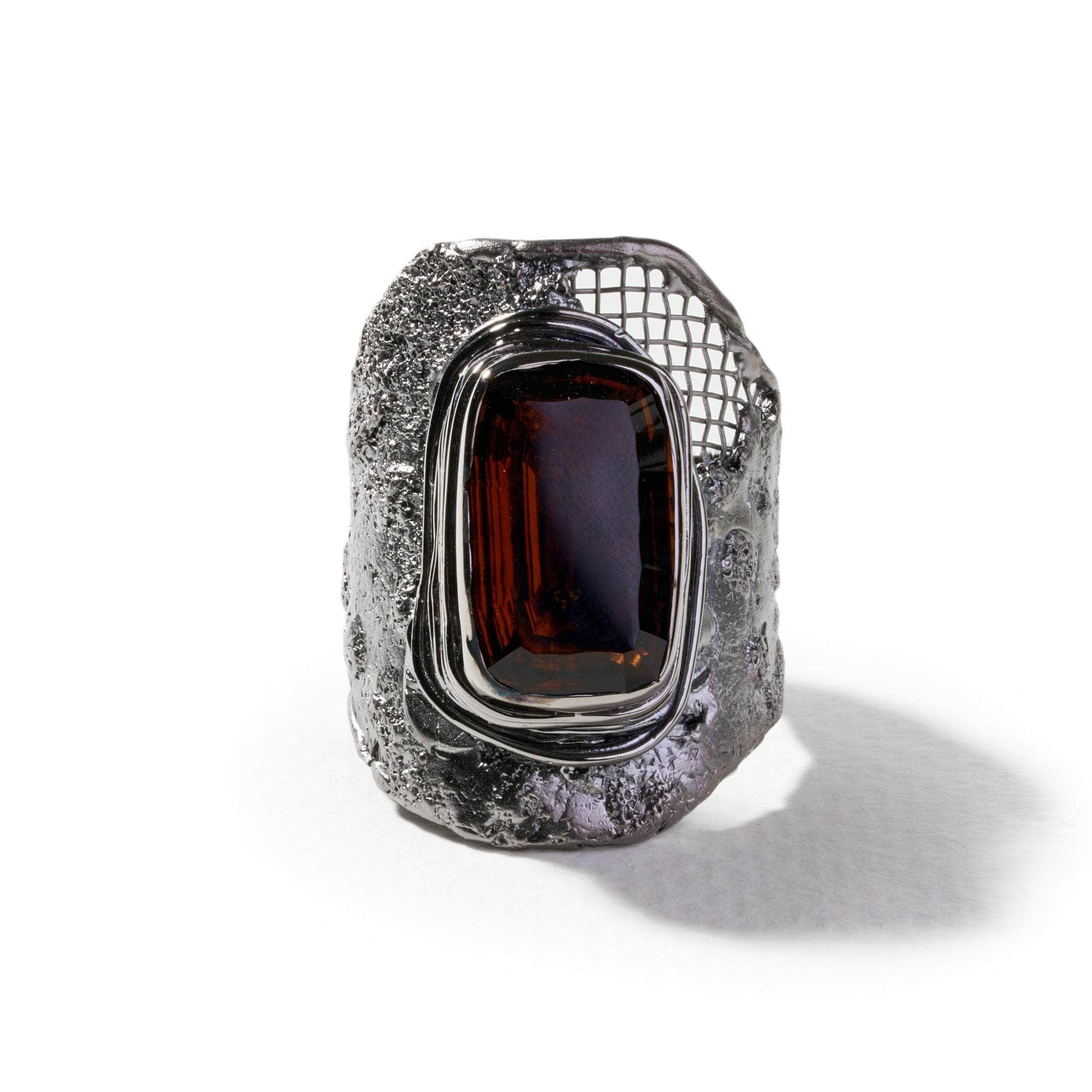 Sarea Smoky Quartz Ring GERMAN KABIRSKI