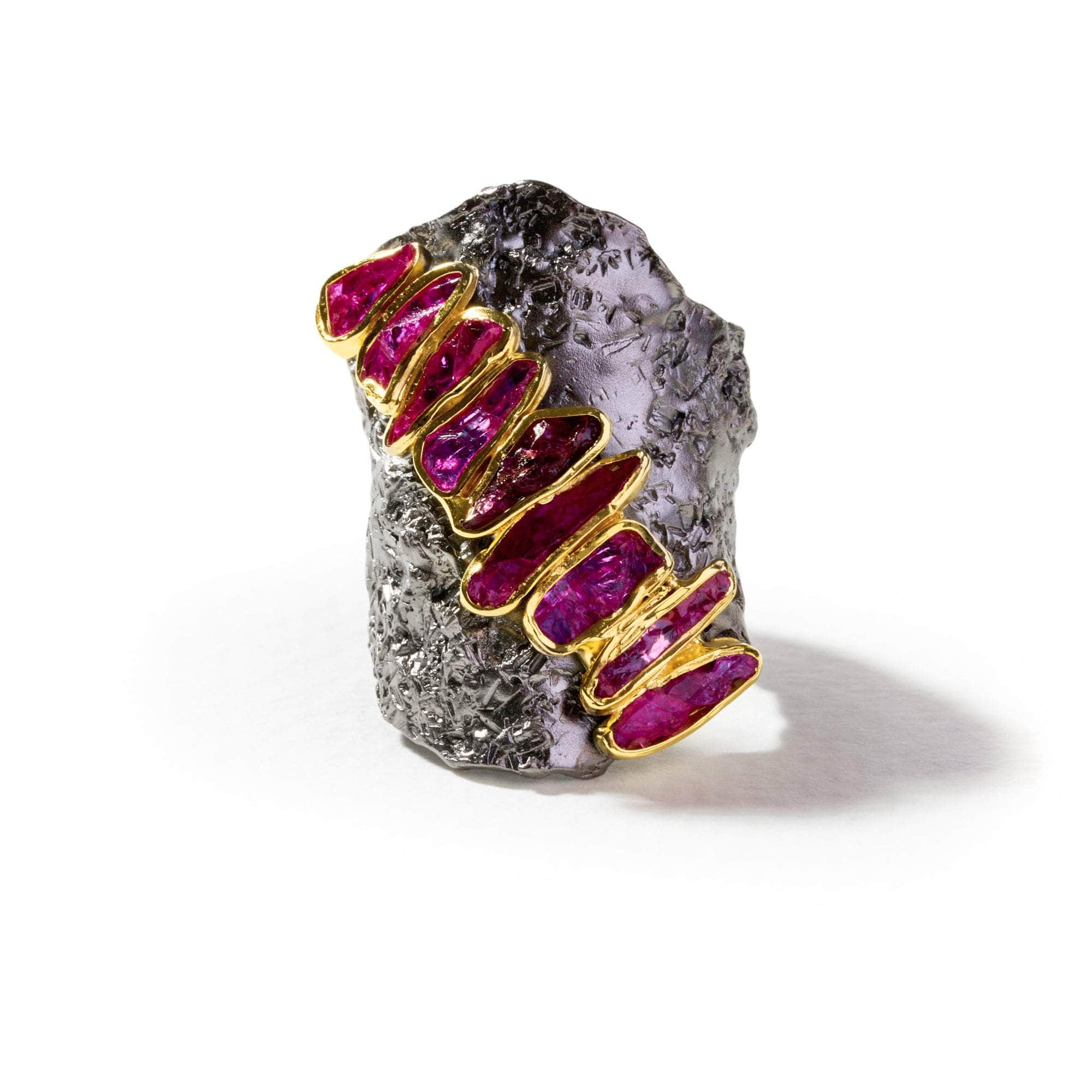 Maur Rough Ruby Ring GERMAN KABIRSKI