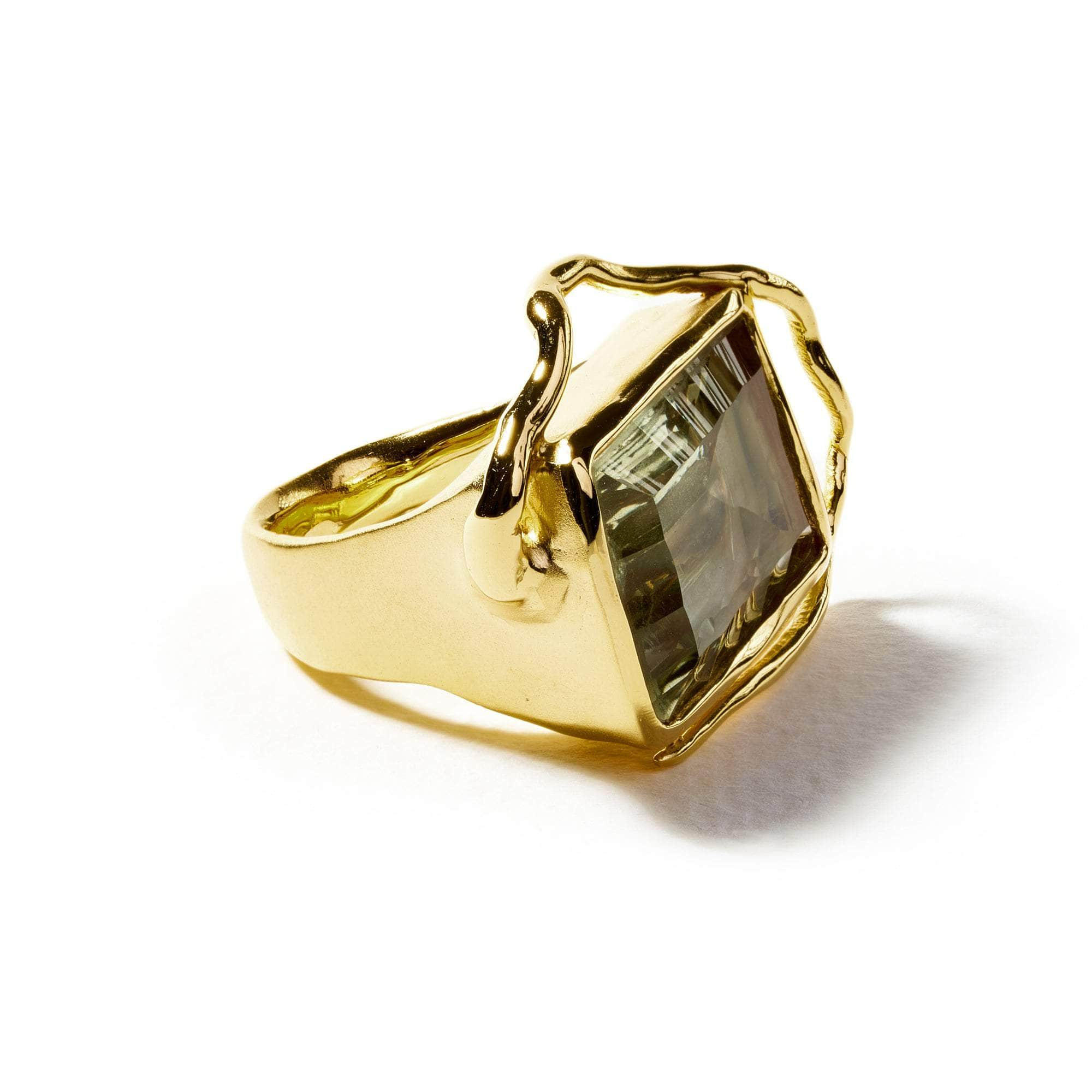 Yule Green Amethyst Ring GERMAN KABIRSKI