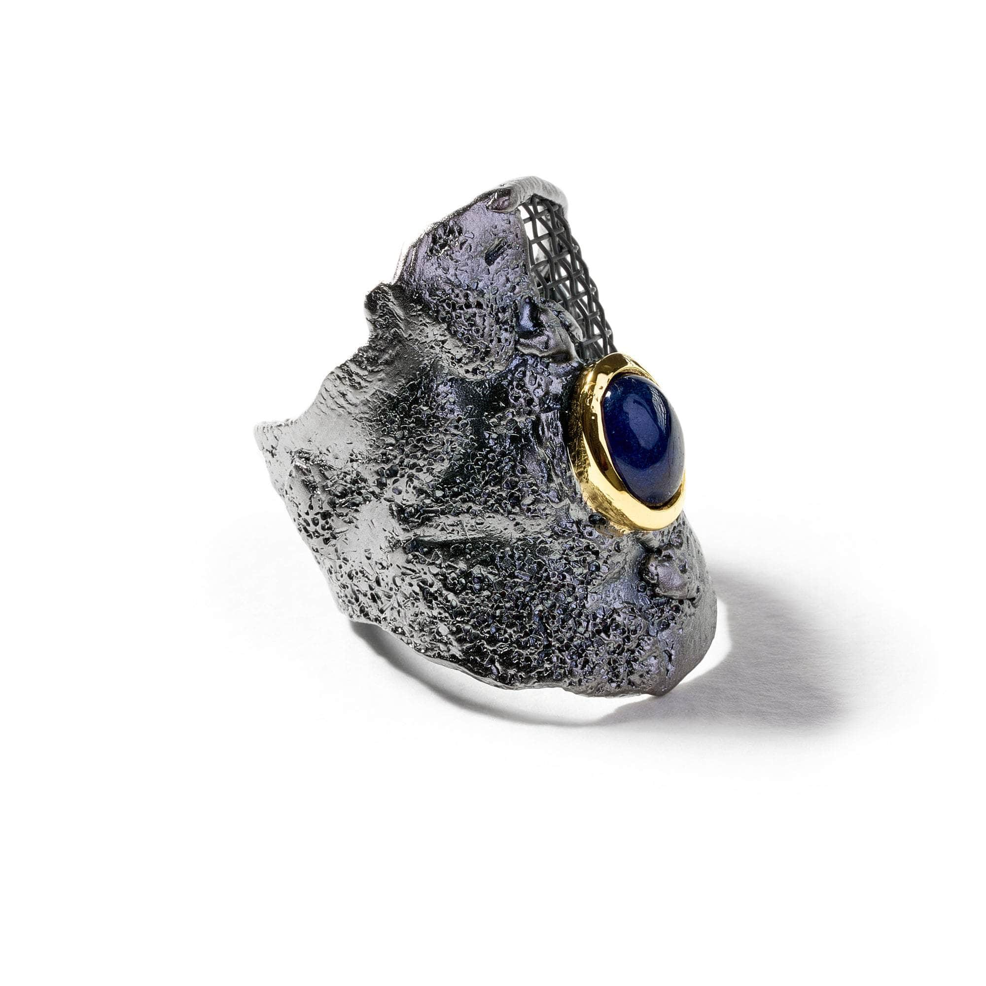 Qeste Blue Sapphire Ring GERMAN KABIRSKI