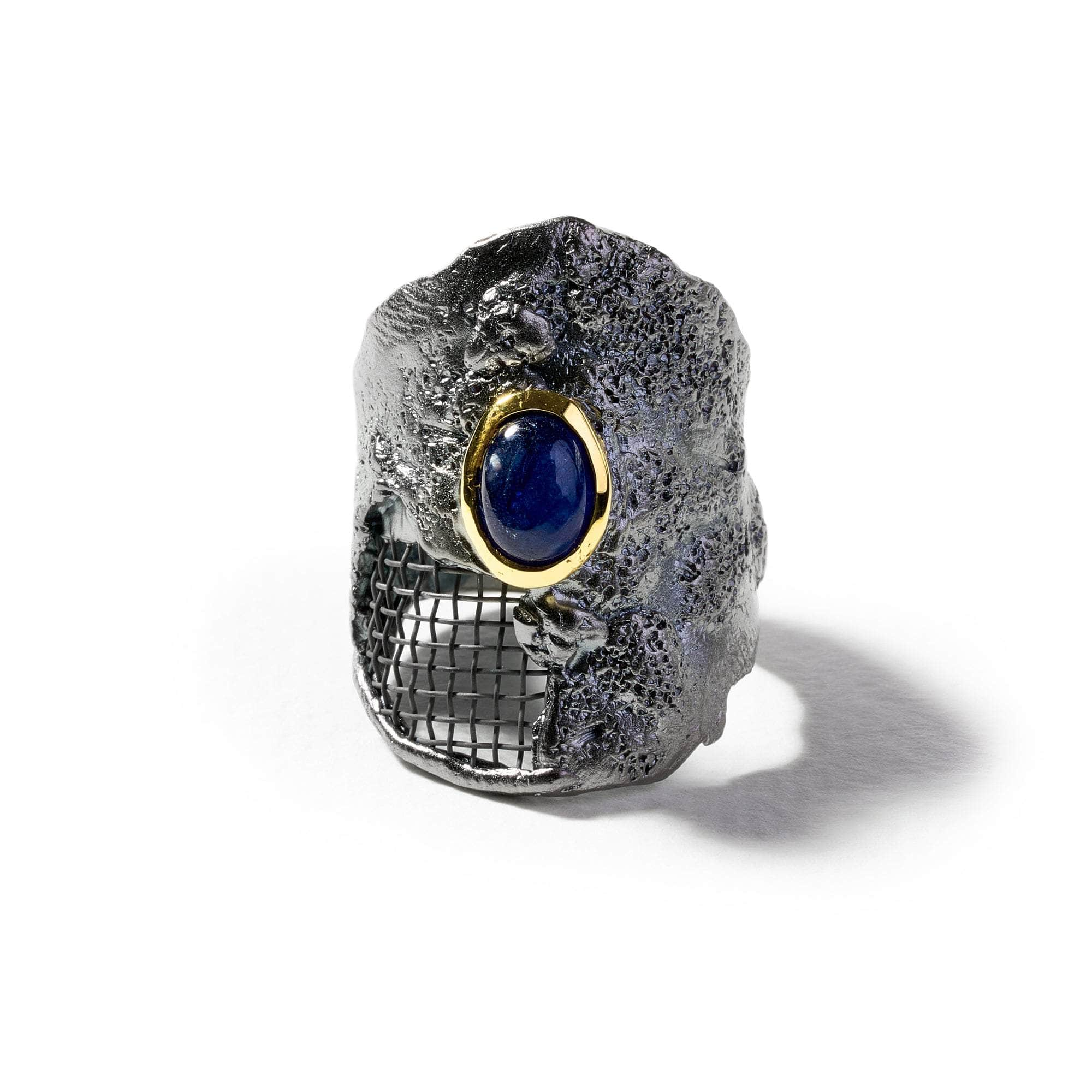 Qeste Blue Sapphire Ring GERMAN KABIRSKI