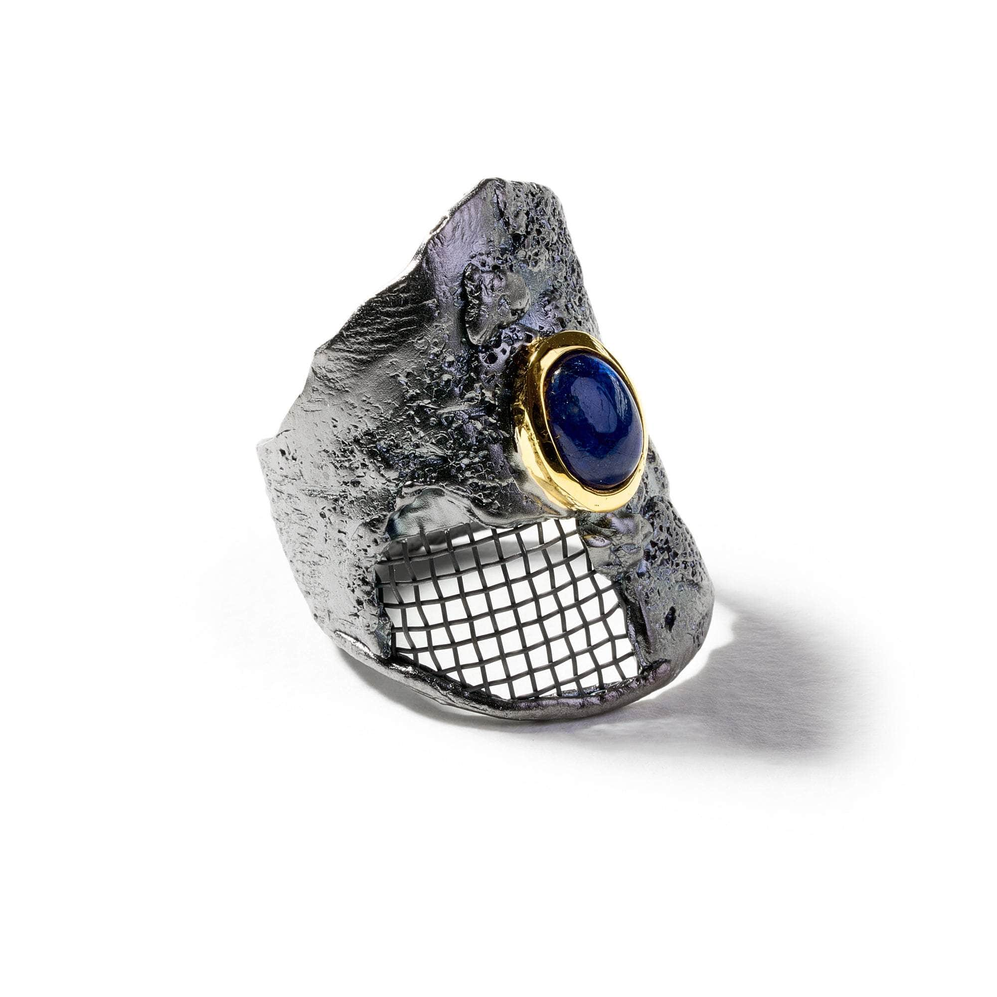 Qeste Blue Sapphire Ring GERMAN KABIRSKI