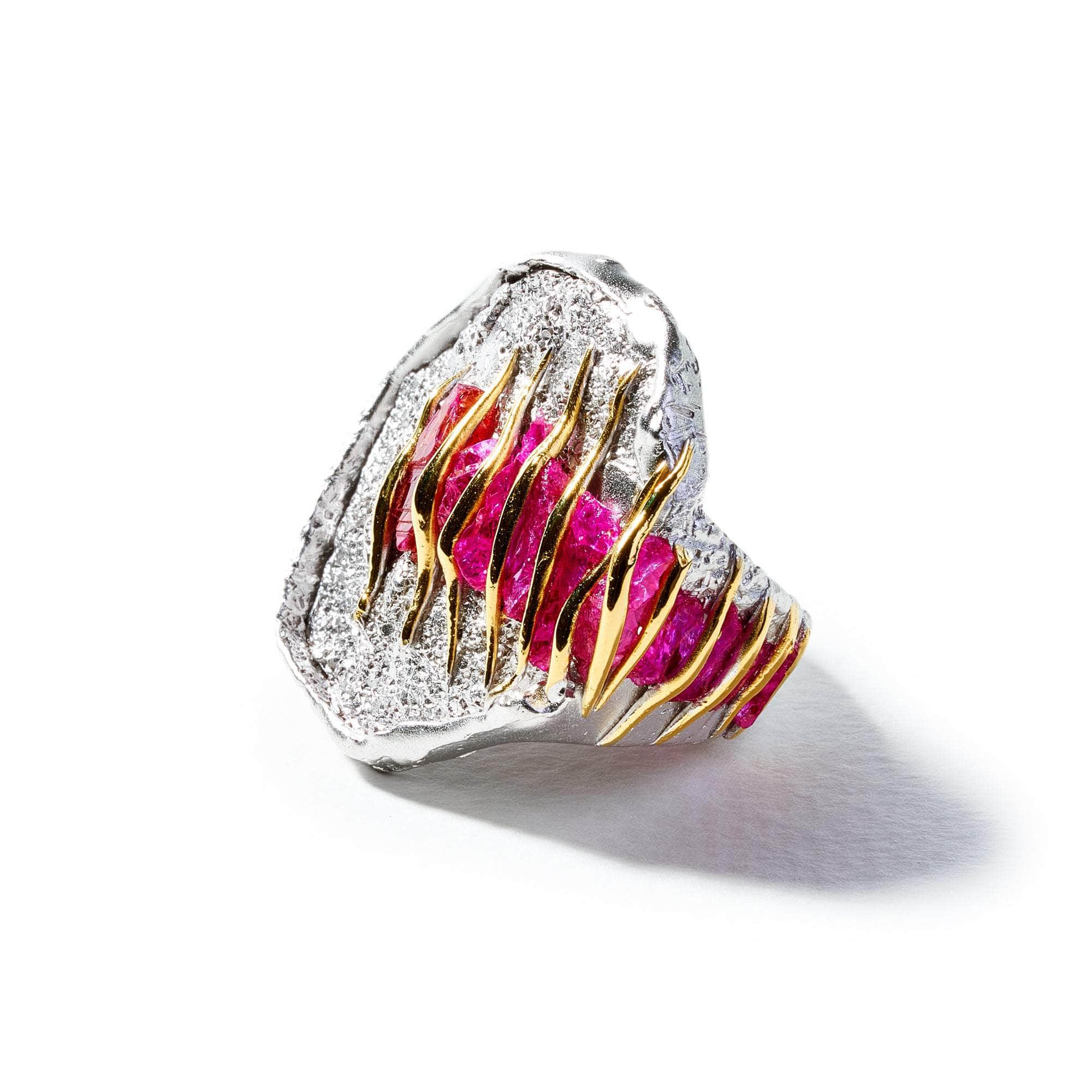 Lusta Rough Ruby Ring GERMAN KABIRSKI