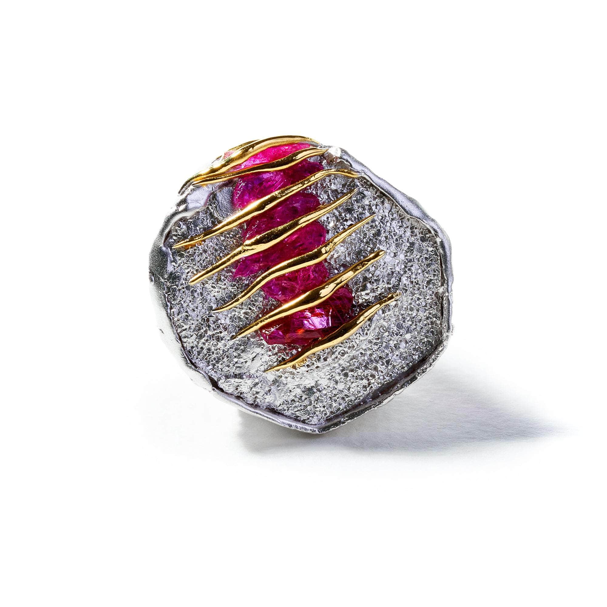 Lusta Rough Ruby Ring GERMAN KABIRSKI