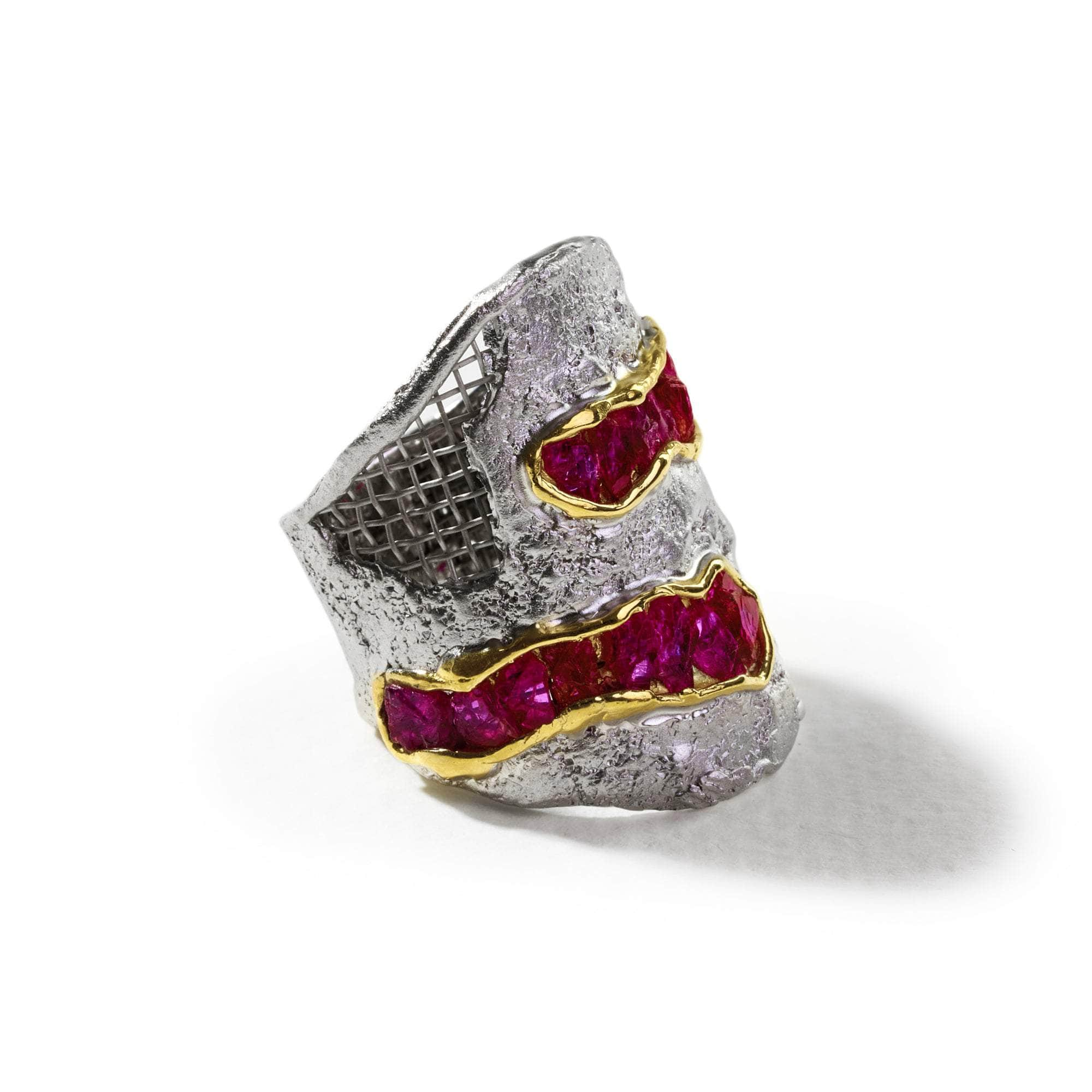 Orch Rough Ruby Ring GERMAN KABIRSKI