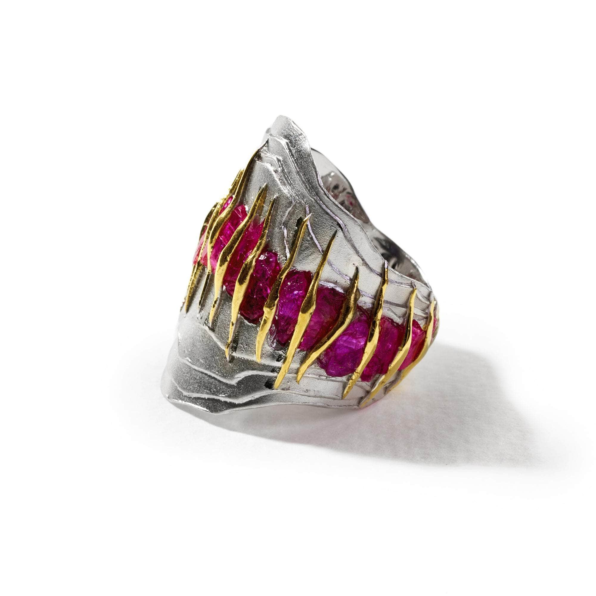 Garma Rough Ruby Ring GERMAN KABIRSKI