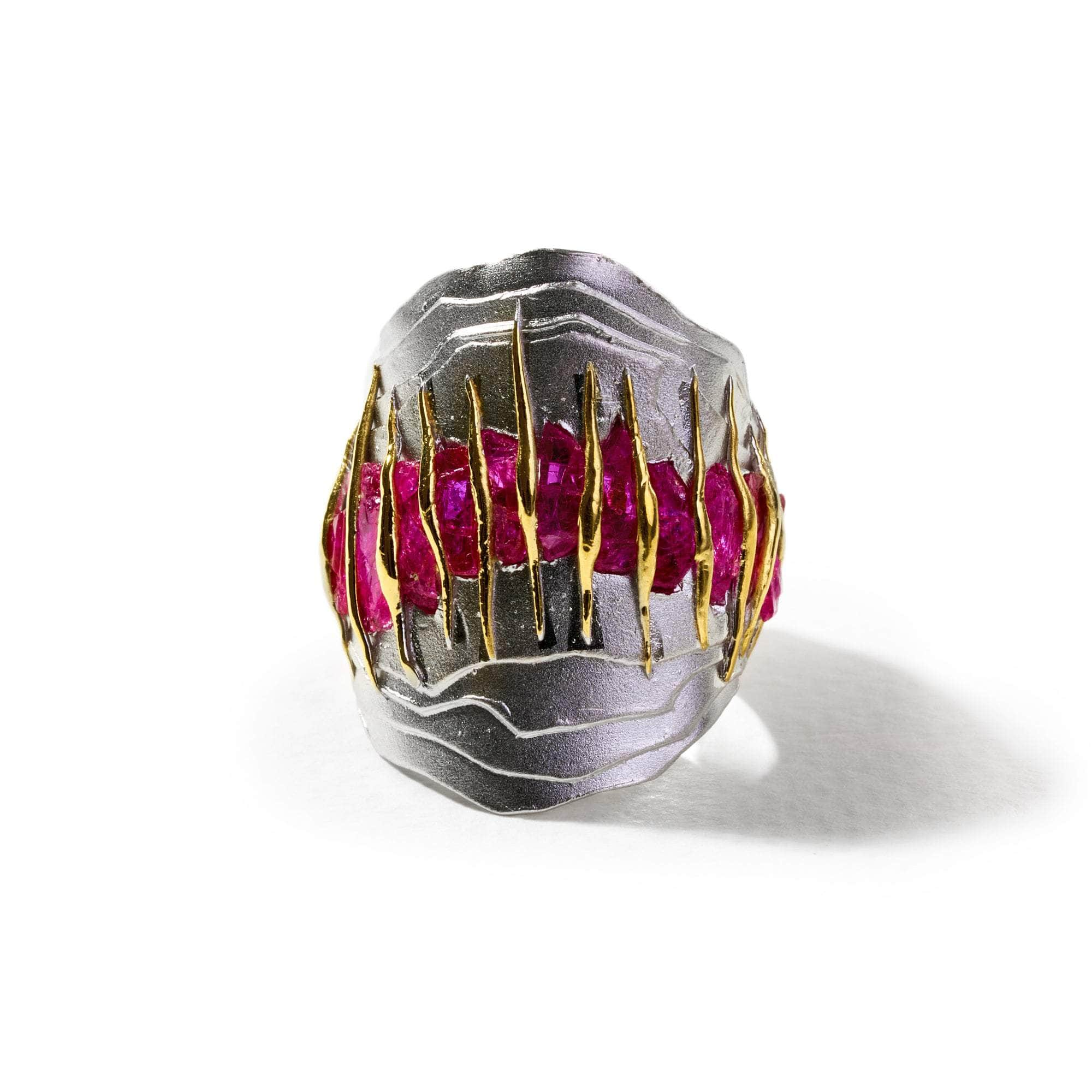 Garma Rough Ruby Ring GERMAN KABIRSKI