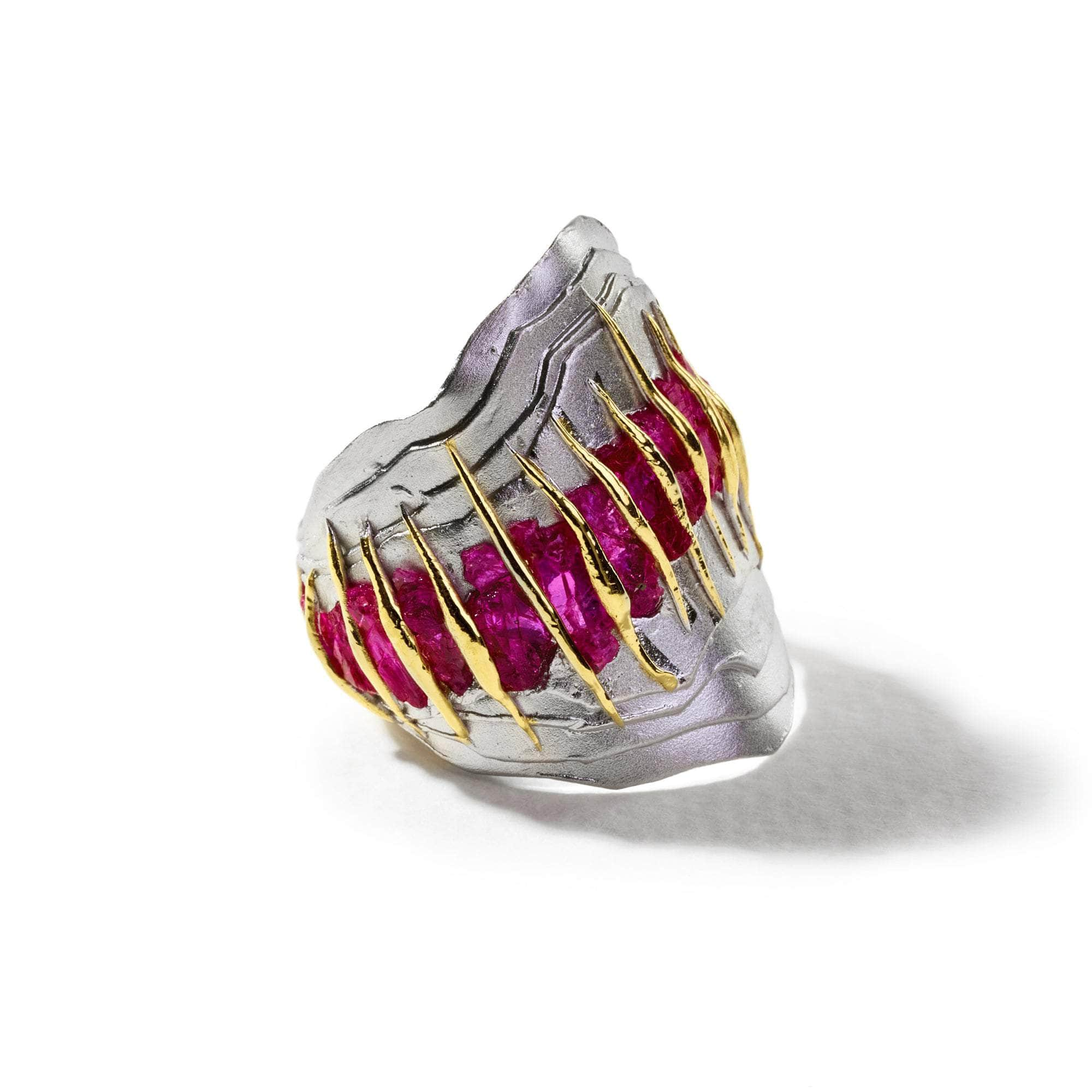 Garma Rough Ruby Ring GERMAN KABIRSKI