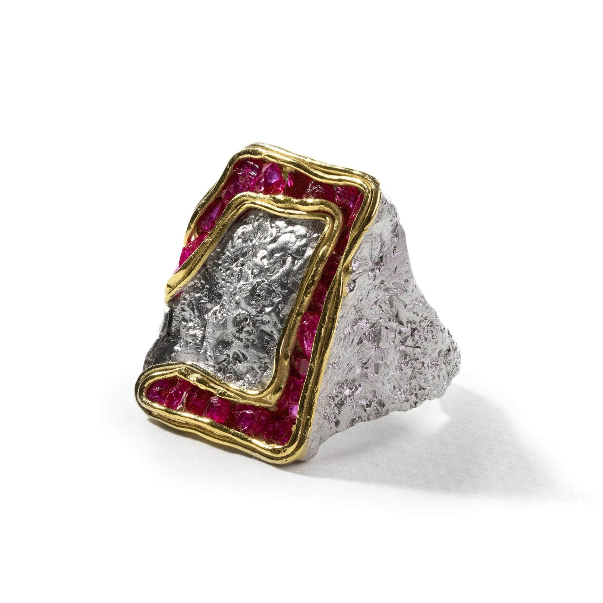 Aristo Rough Ruby Ring GERMAN KABIRSKI