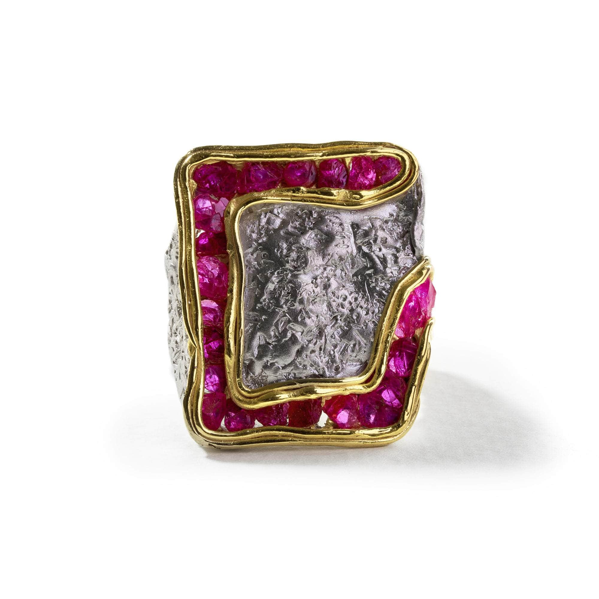 Aristo Rough Ruby Ring GERMAN KABIRSKI