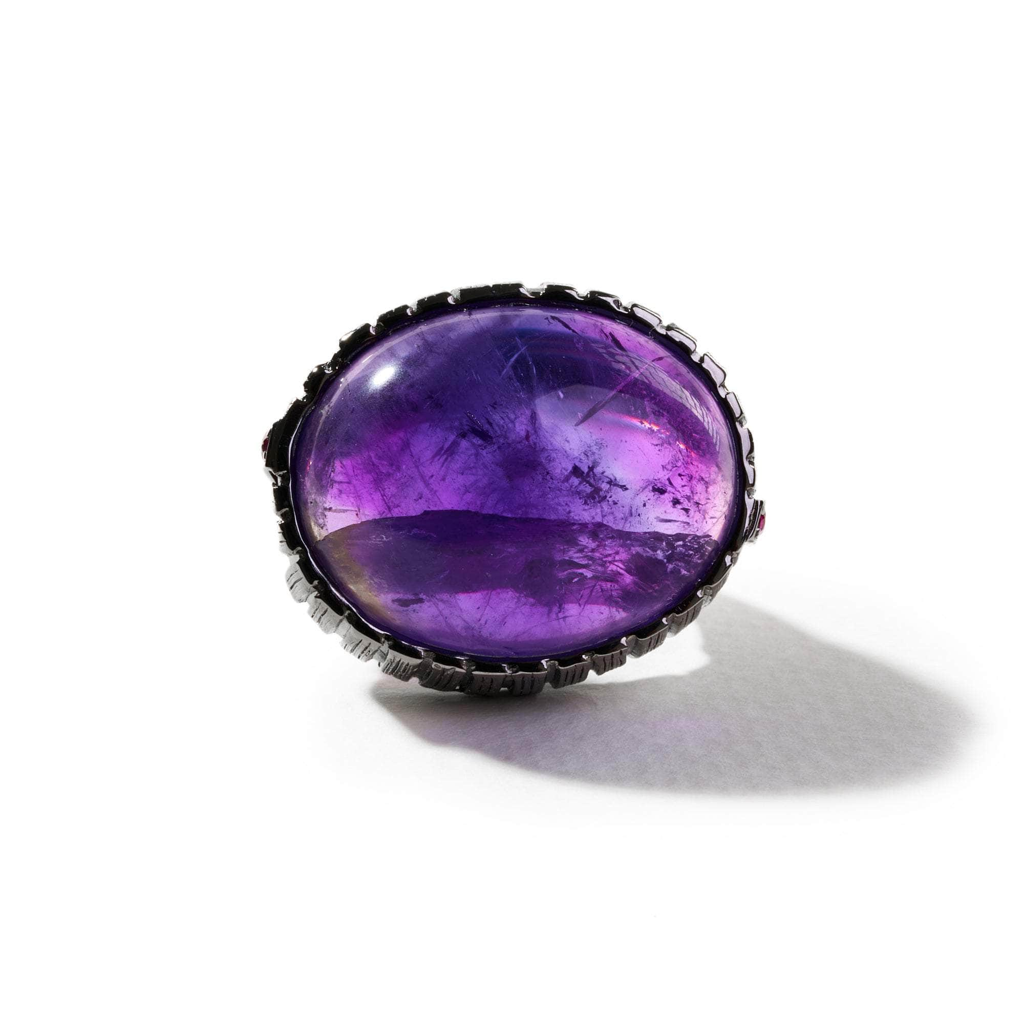 Setum Amethyst and Rhodolite Ring GERMAN KABIRSKI