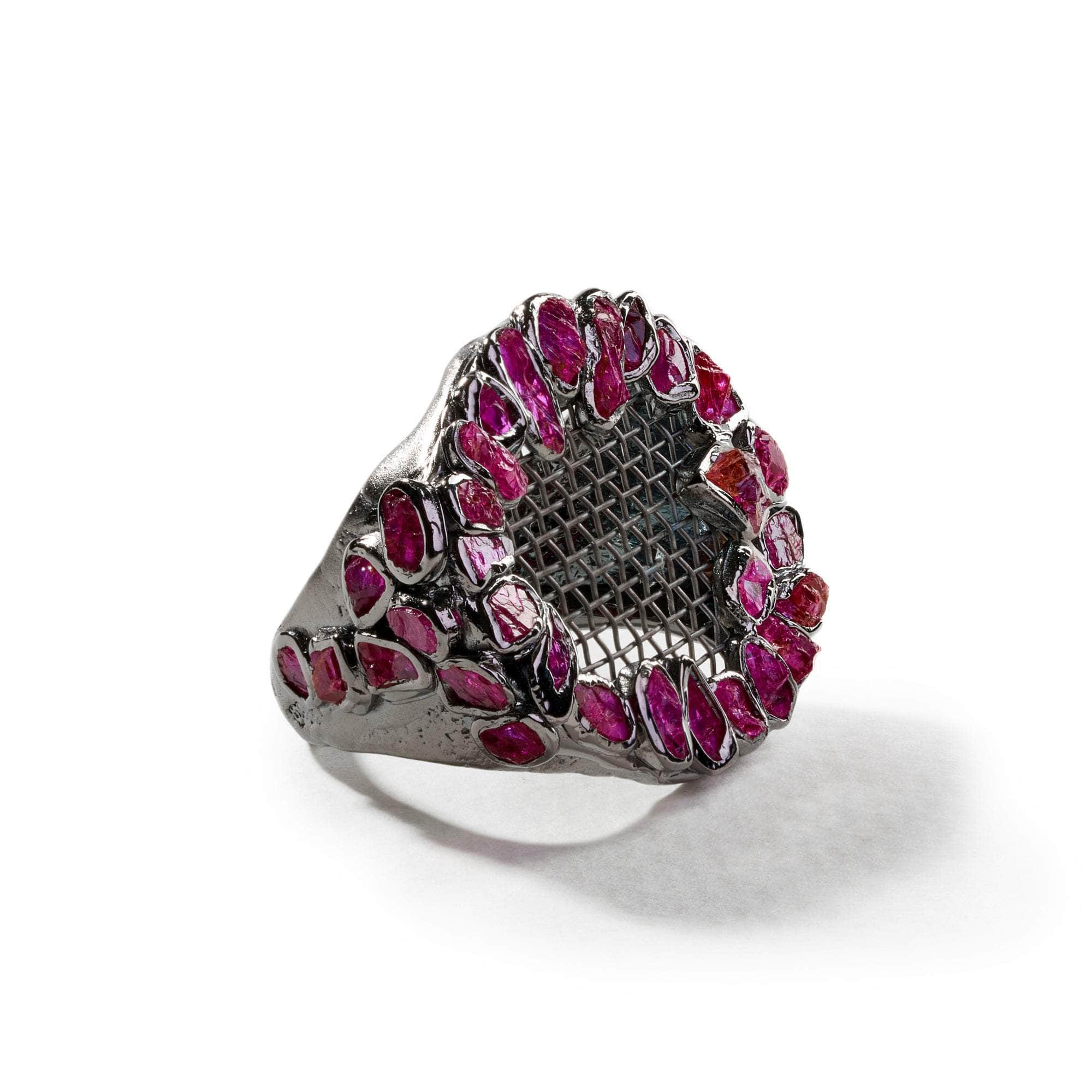 Chad Rough Ruby Ring GERMAN KABIRSKI