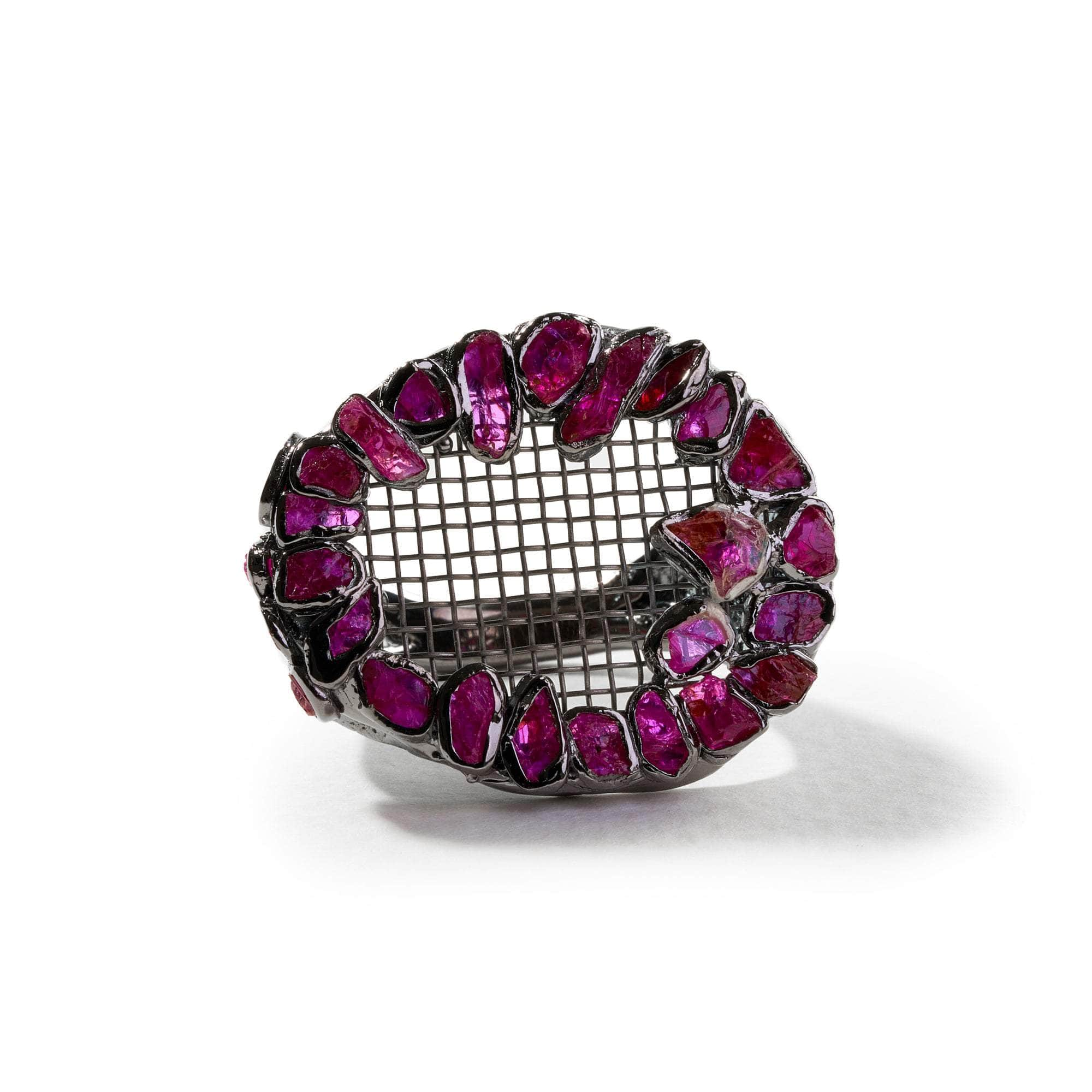 Chad Rough Ruby Ring GERMAN KABIRSKI