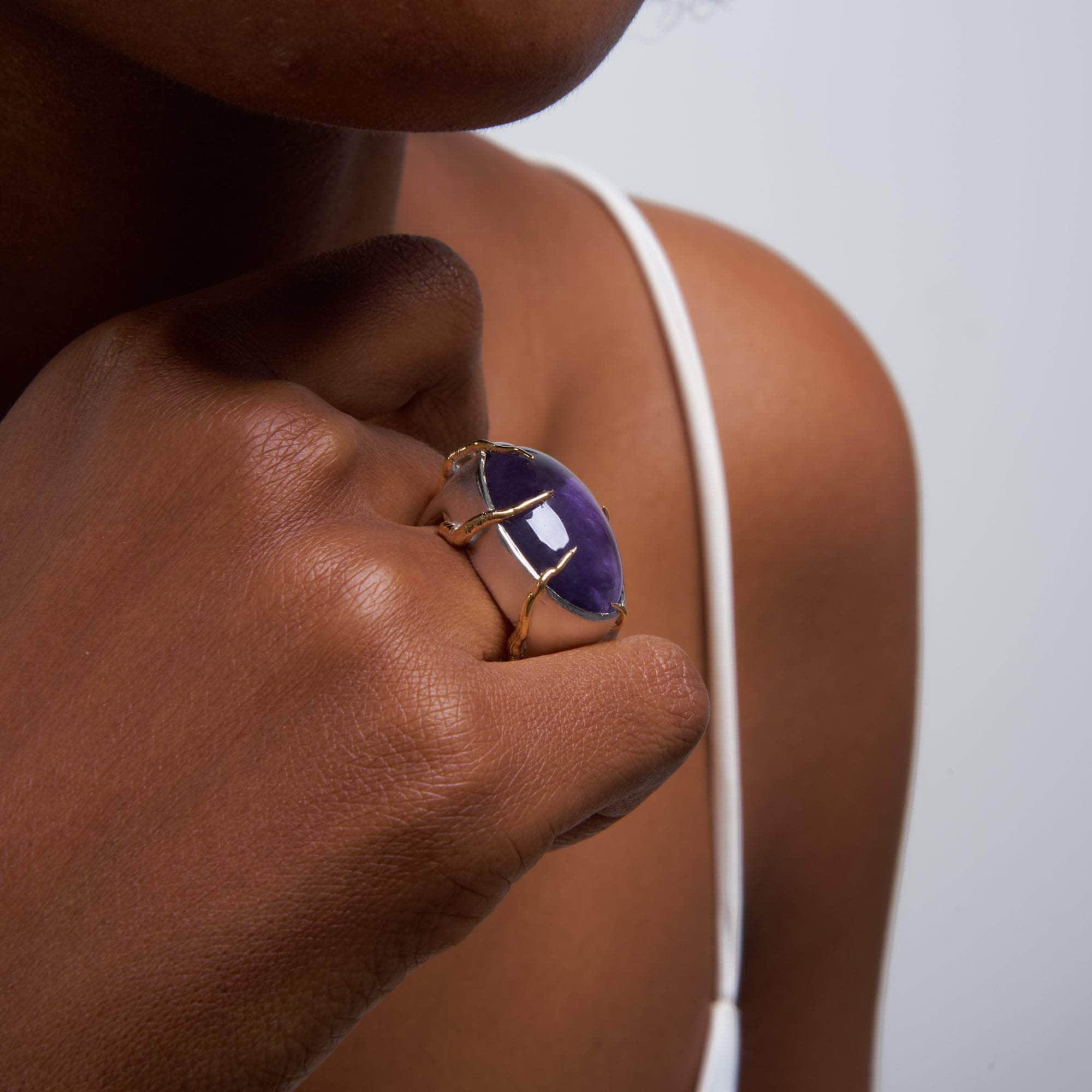 Rene Amethyst Ring GERMAN KABIRSKI