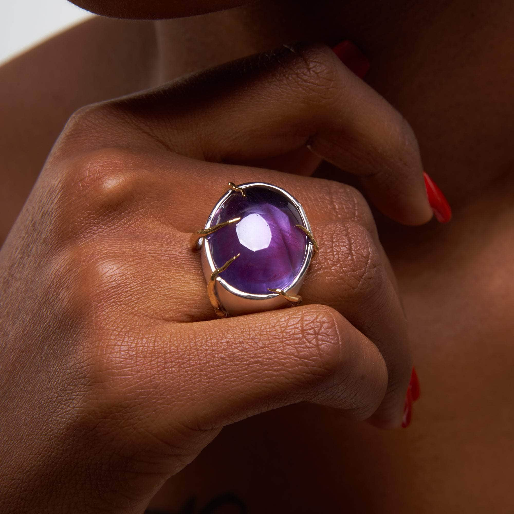 Rene Amethyst Ring GERMAN KABIRSKI