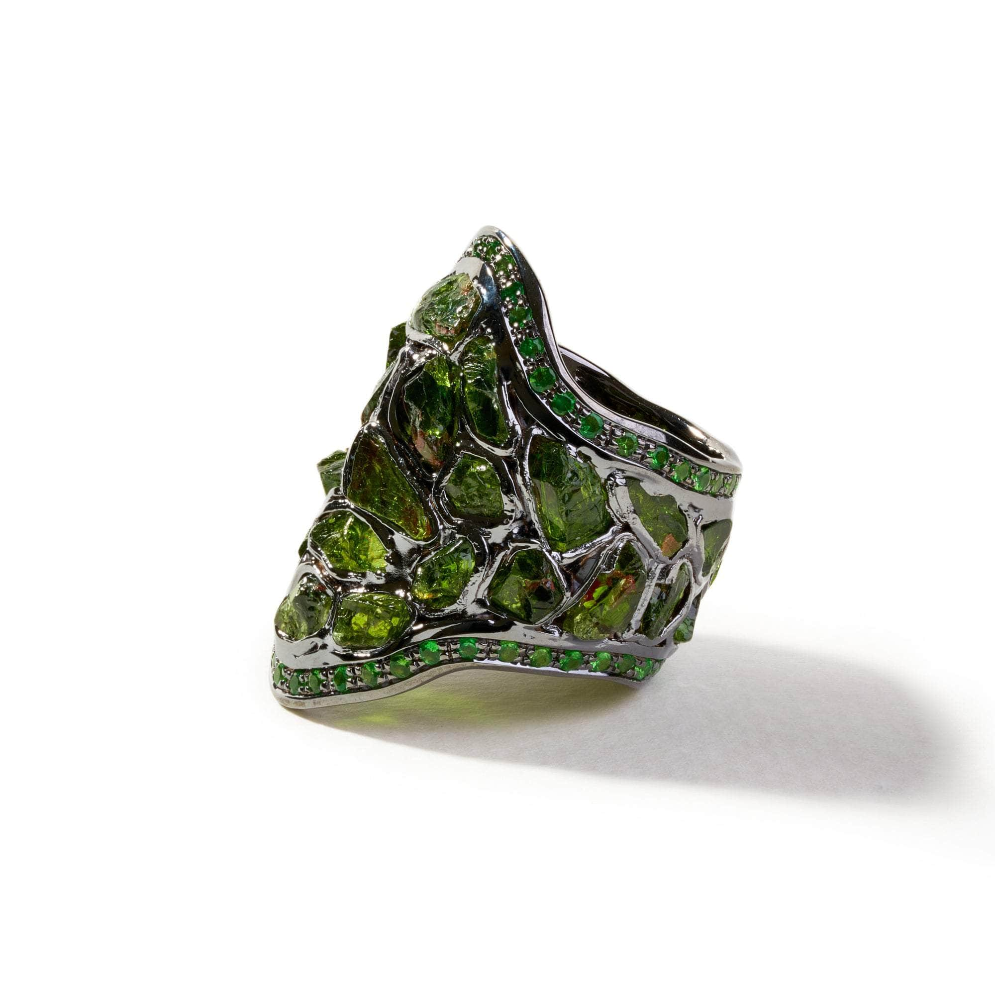 Grach Chrome Diopside Ring GERMAN KABIRSKI