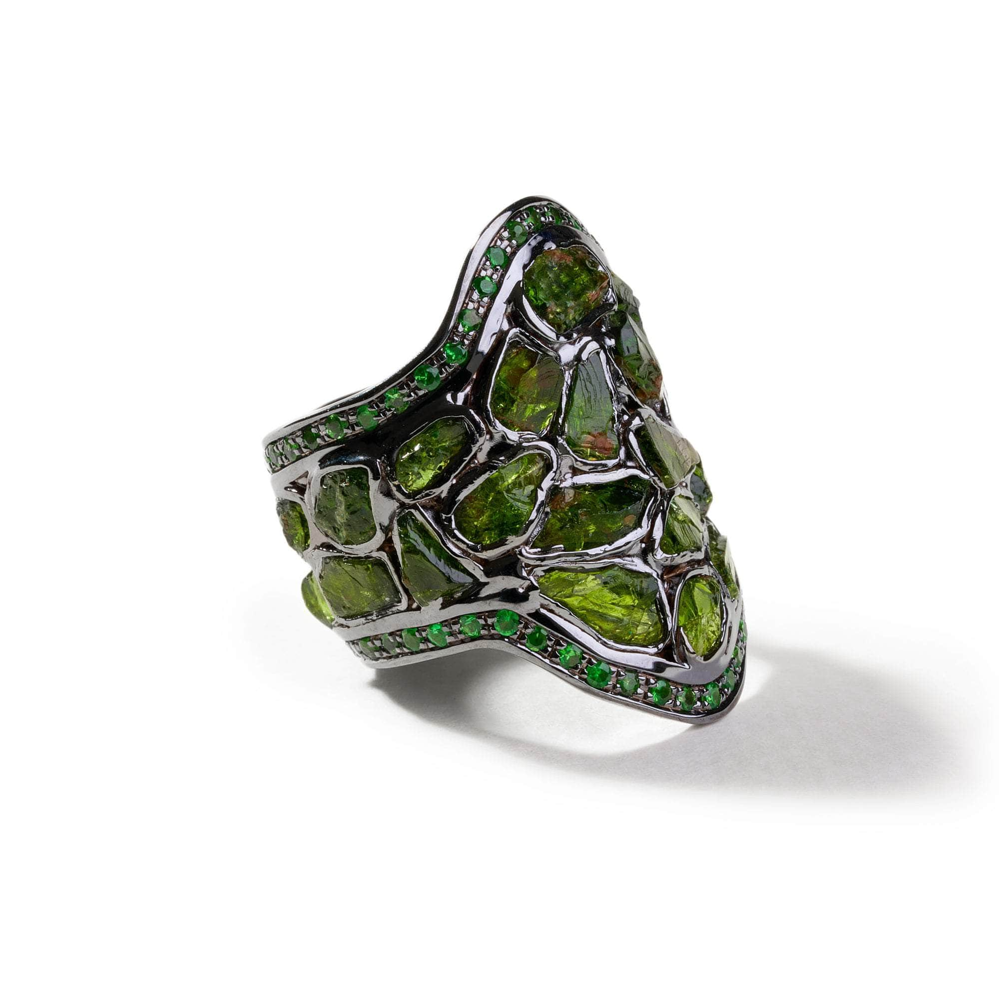 Grach Chrome Diopside Ring GERMAN KABIRSKI