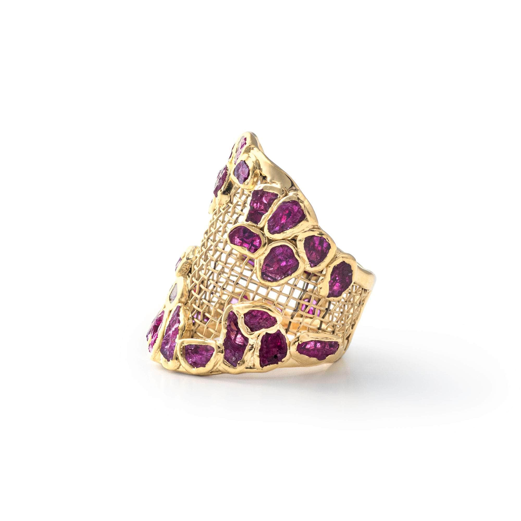 Dipp Rough Ruby Ring GERMAN KABIRSKI