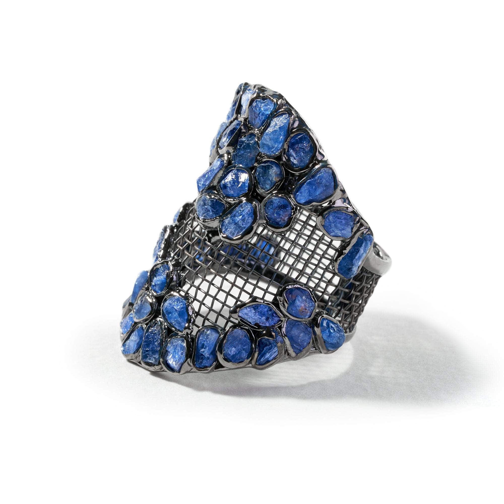 Samae Rough Sapphire Ring GERMAN KABIRSKI