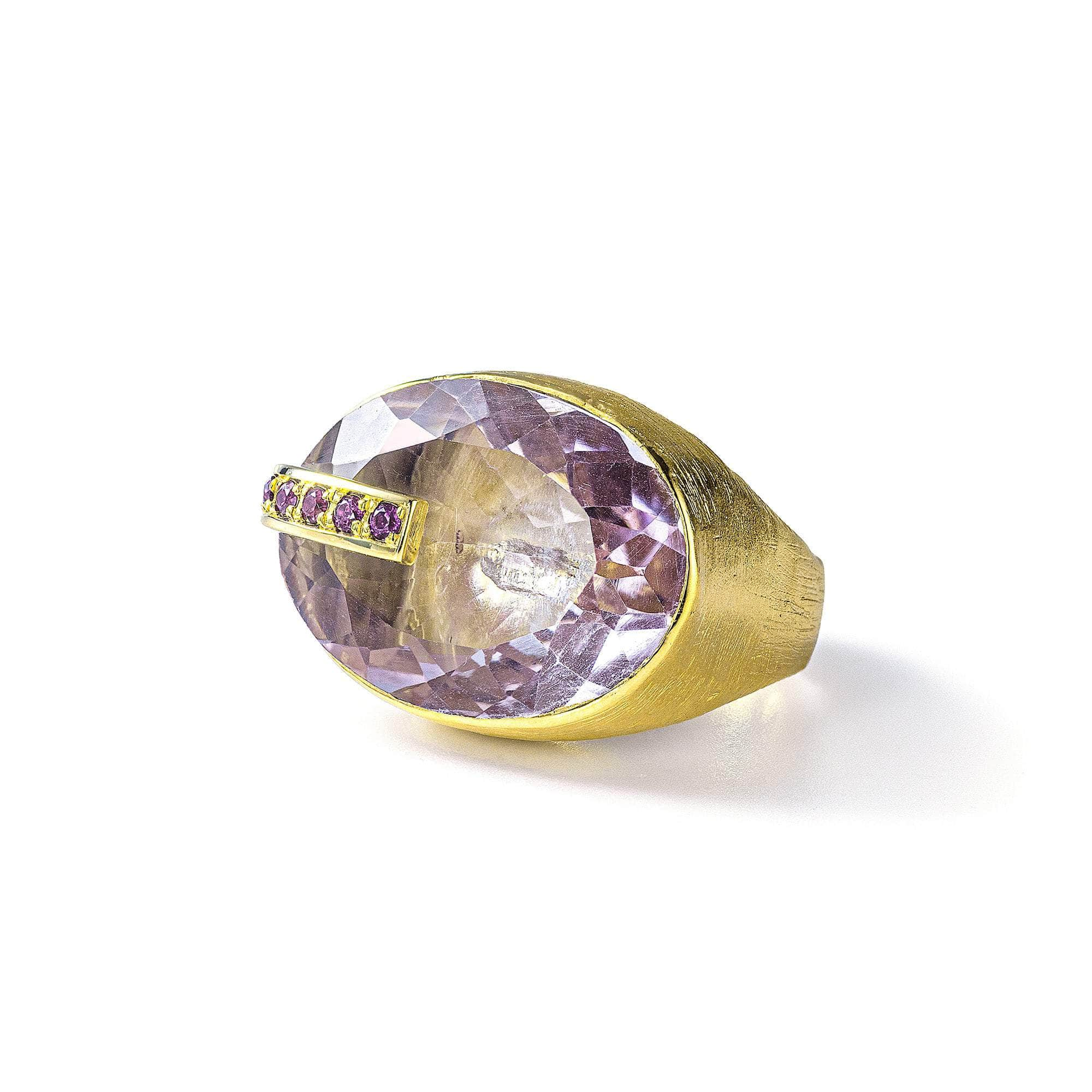 Baal Lavender Amethyst and Rhodolite Ring GERMAN KABIRSKI