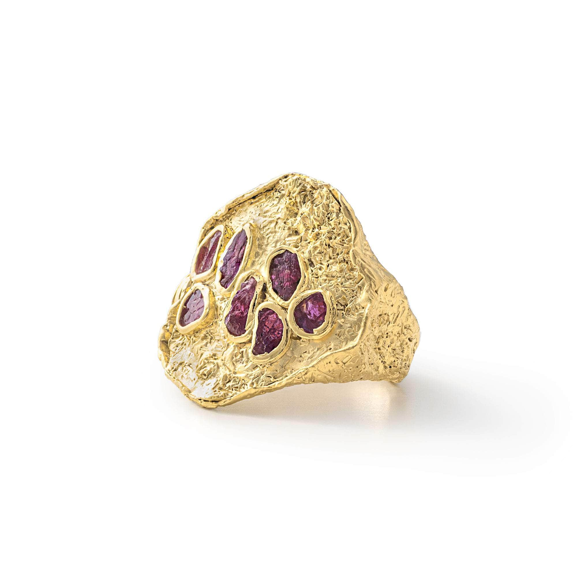 Nuwa Rough Ruby Ring GERMAN KABIRSKI