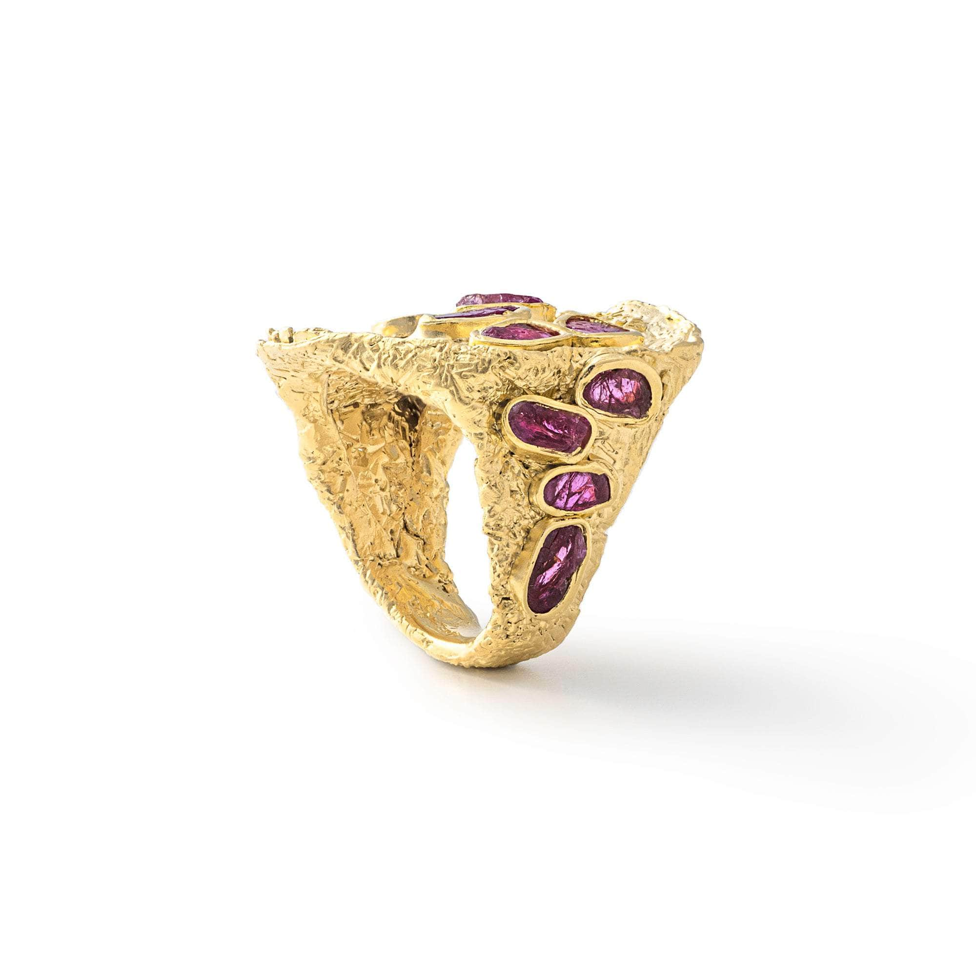 Nuwa Rough Ruby Ring GERMAN KABIRSKI