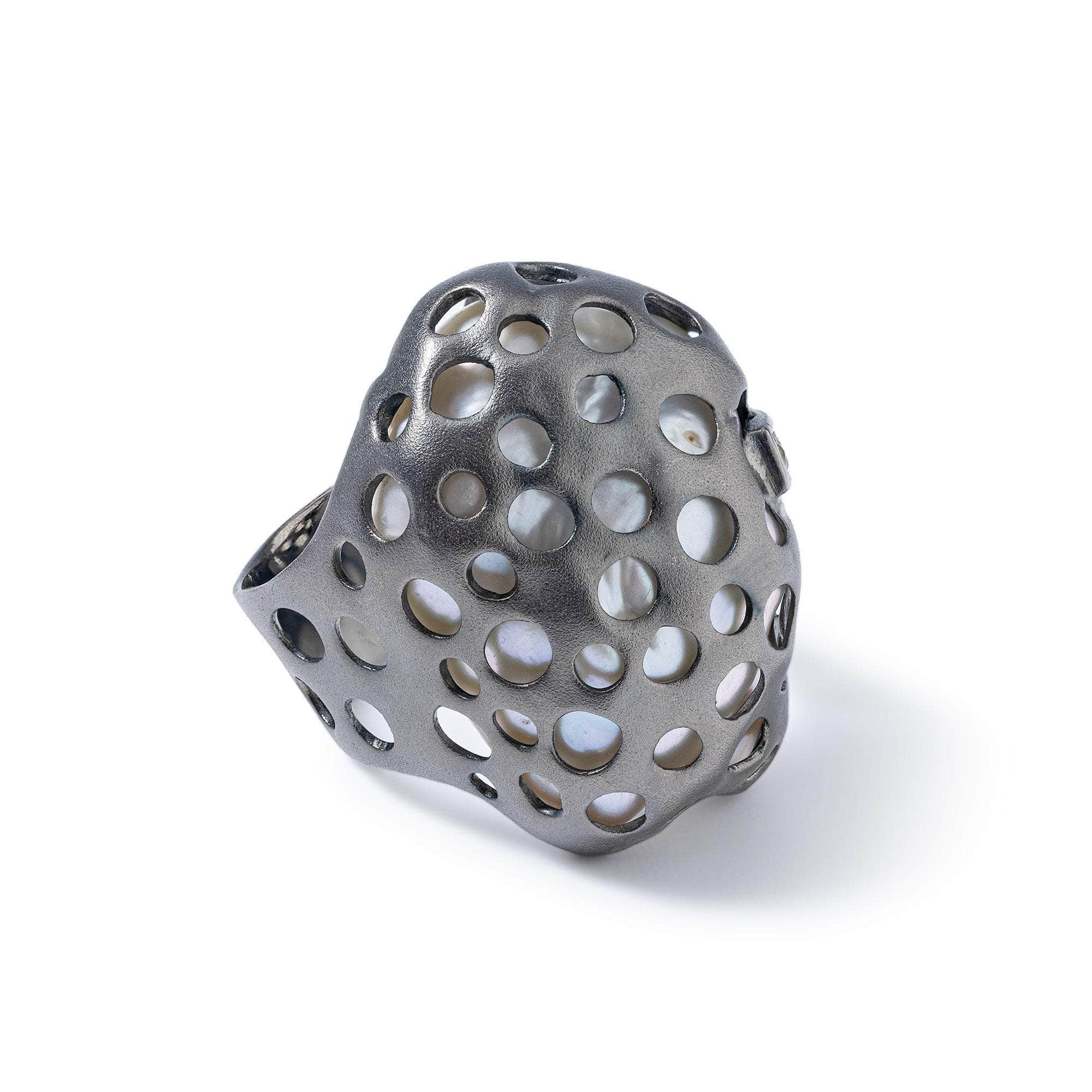 Inci Singular Edition Baroque Pearl Ring in Sterling Silver