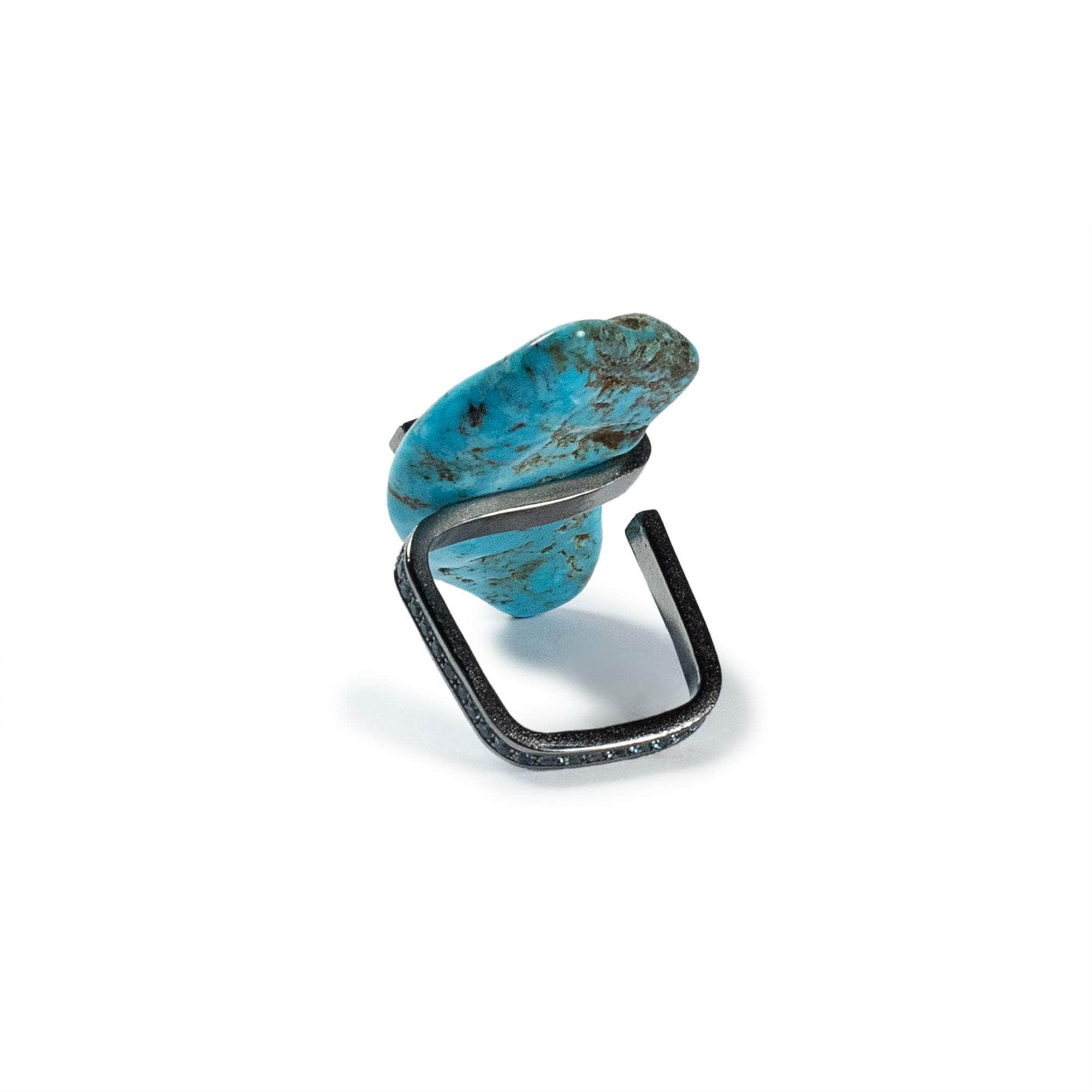 Tany Rough Turquoise Ring GERMAN KABIRSKI